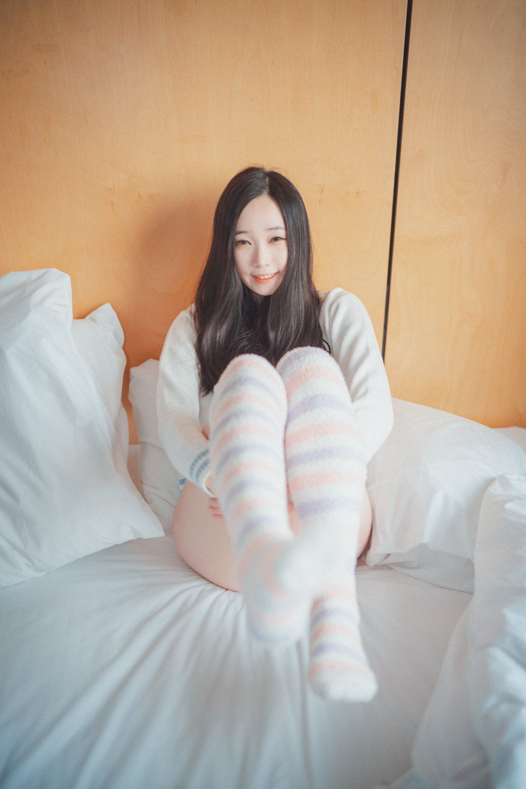 韩模写真@[DJAWA] NO.212 Bambi – Homebody Girl [50P/593MB] 其它写真-第4张