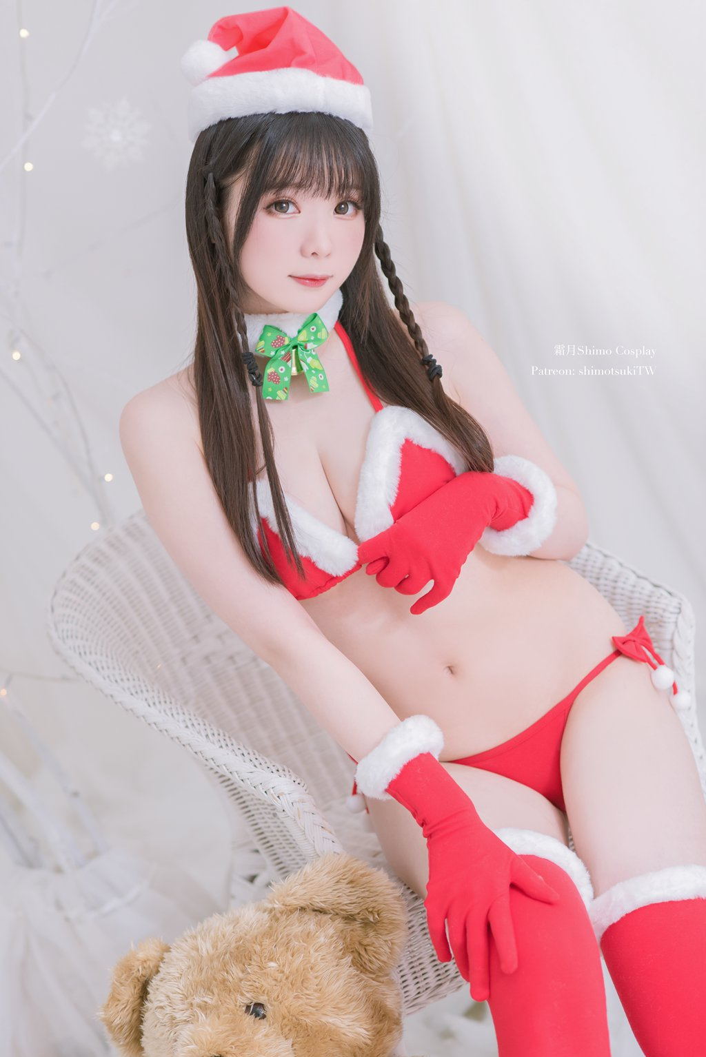 网紅Coser@霜月shimo 圣诞霜月 [16P-215MB] 网红写真-第4张