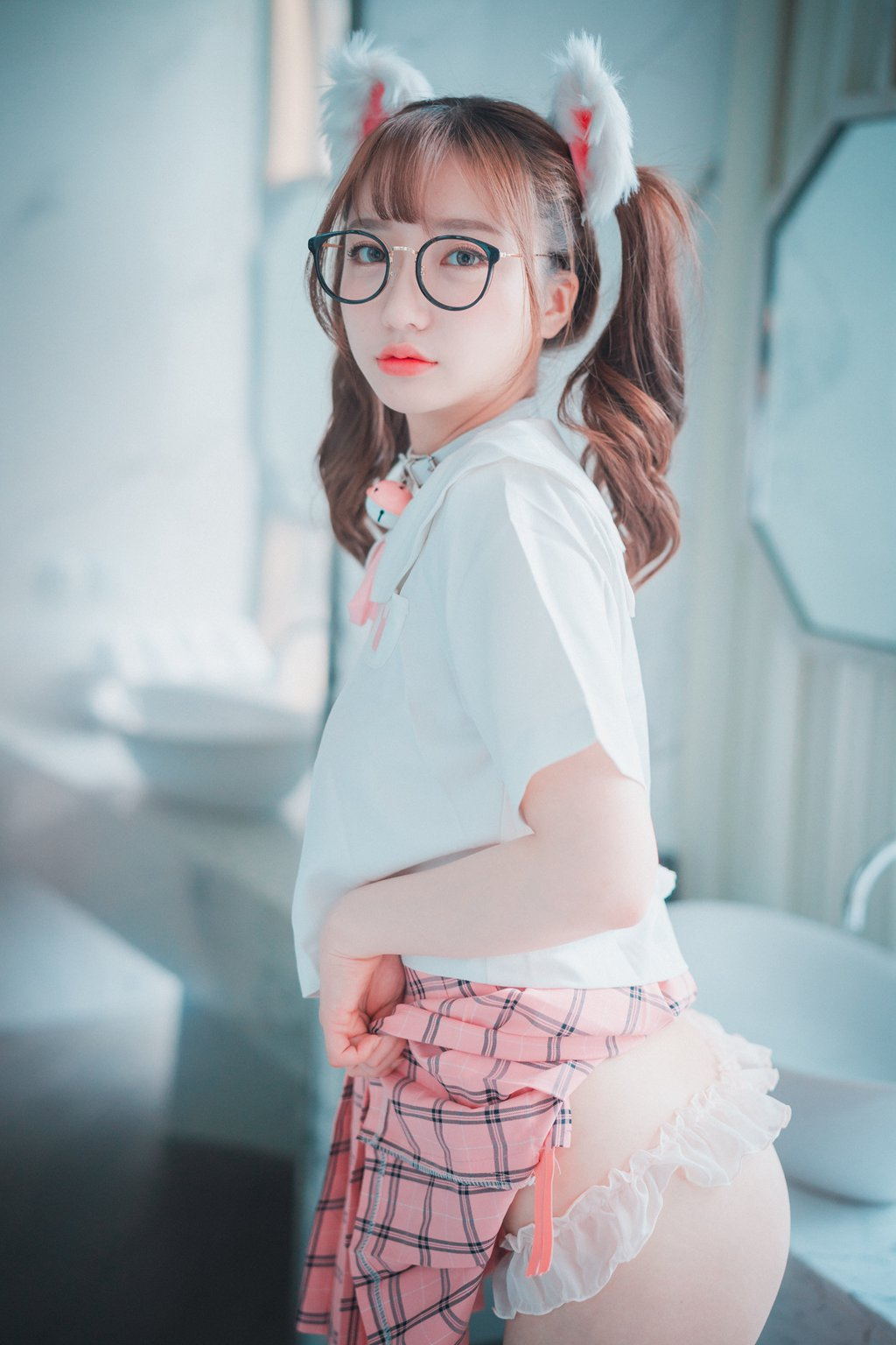 韩模写真@[DJAWA] NO.161 Yeeun – Cute Pink [50P/352MB] 其它写真-第3张