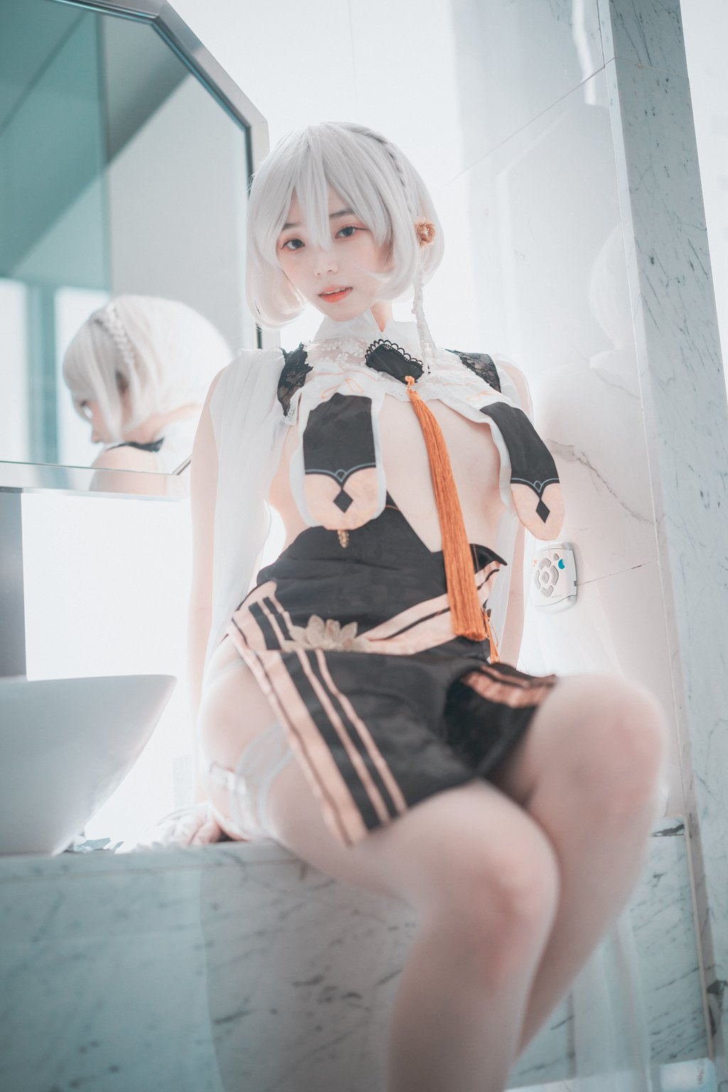韩模写真@[DJAWA] NO.172 BamBi – Azur Lane HMS Sirius [73P/598MB] 其它写真-第3张