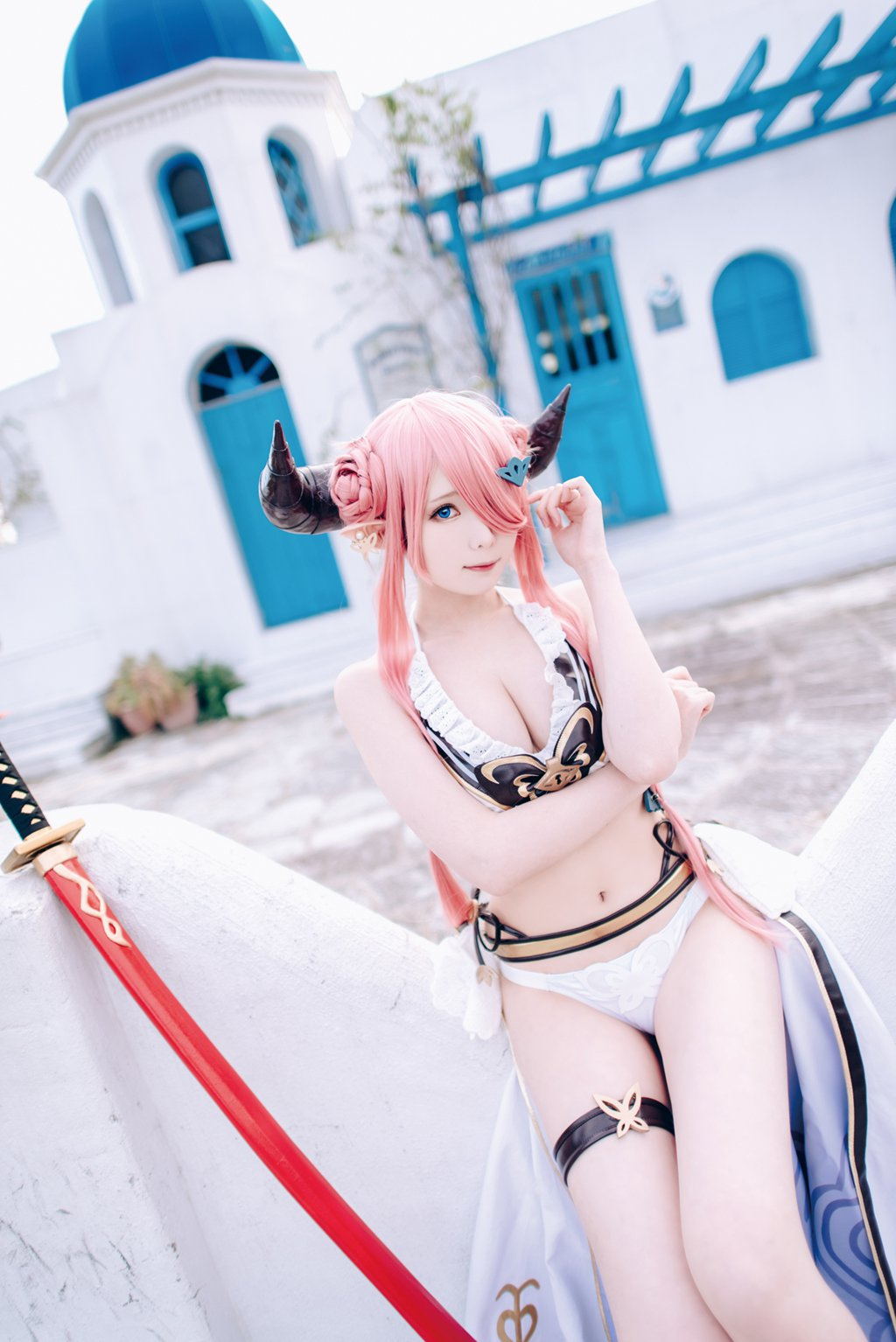 网紅Coser@霜月shimo 碧蓝幻想 娜尔梅亚 [95P-123MB] 网红写真-第3张
