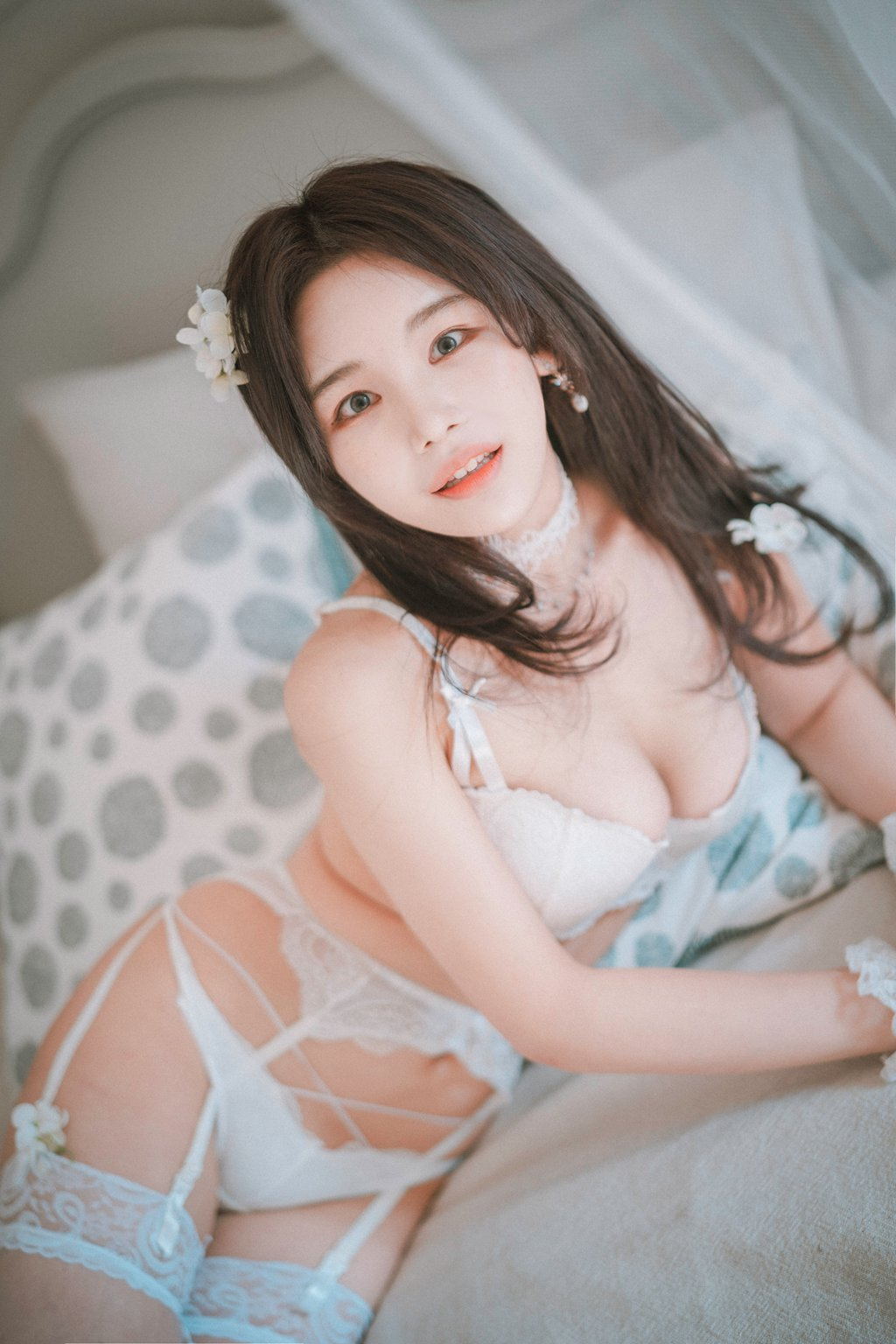 韩模写真@[DJAWA] NO.167 ZZYuri – Alluring White [44P/362MB] 其它写真-第3张