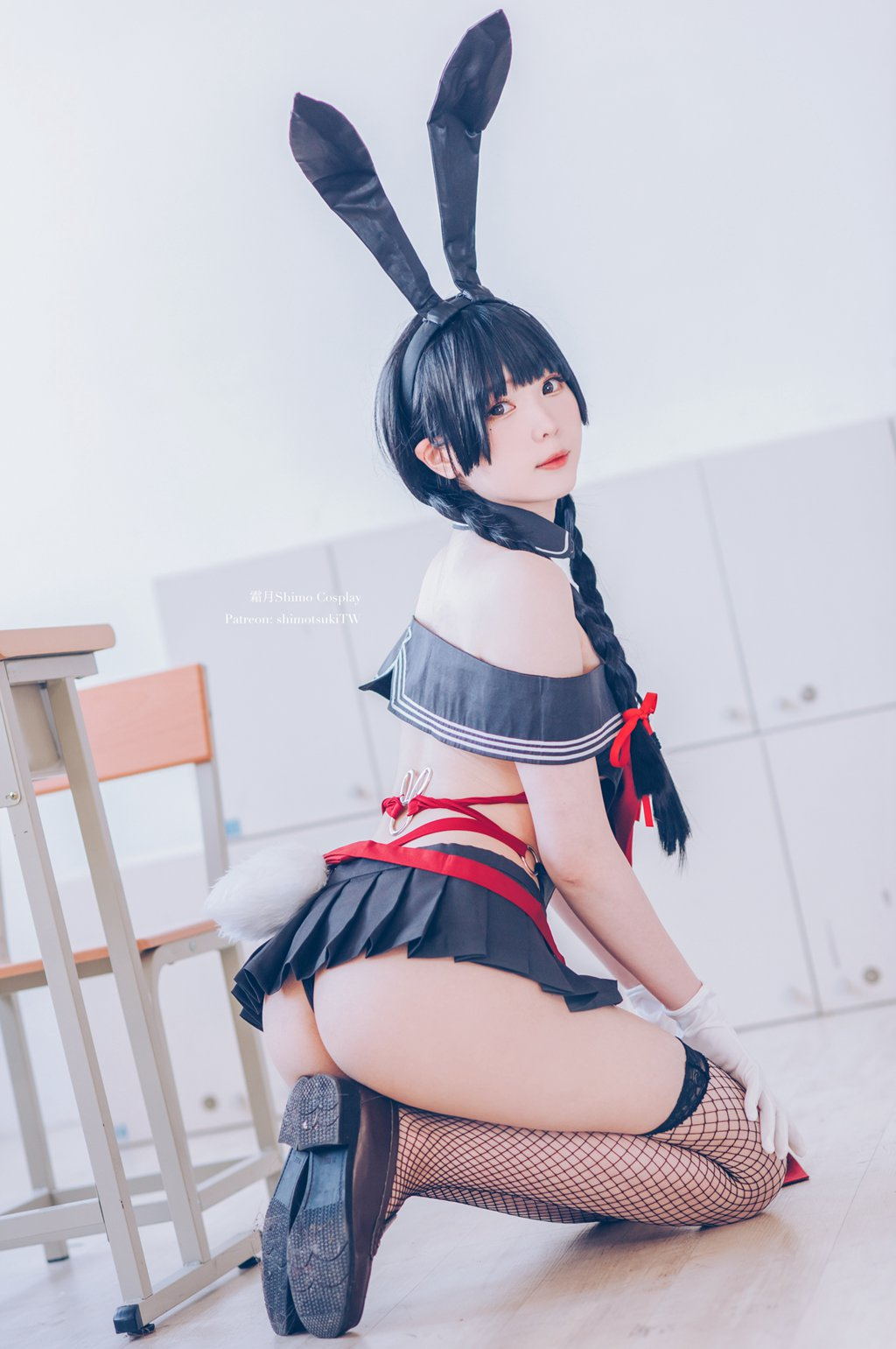 网紅Coser@霜月shimo 卯月桃子 水手服兔女郎 [19P-23MB] 网红写真-第3张