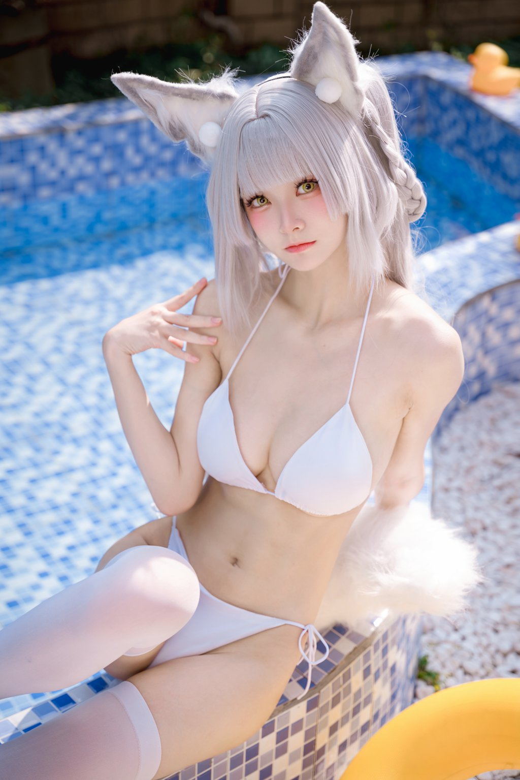 网红Coser@九柒喵 – 朝凪泳装[29P-241.5M] 网红写真-第2张
