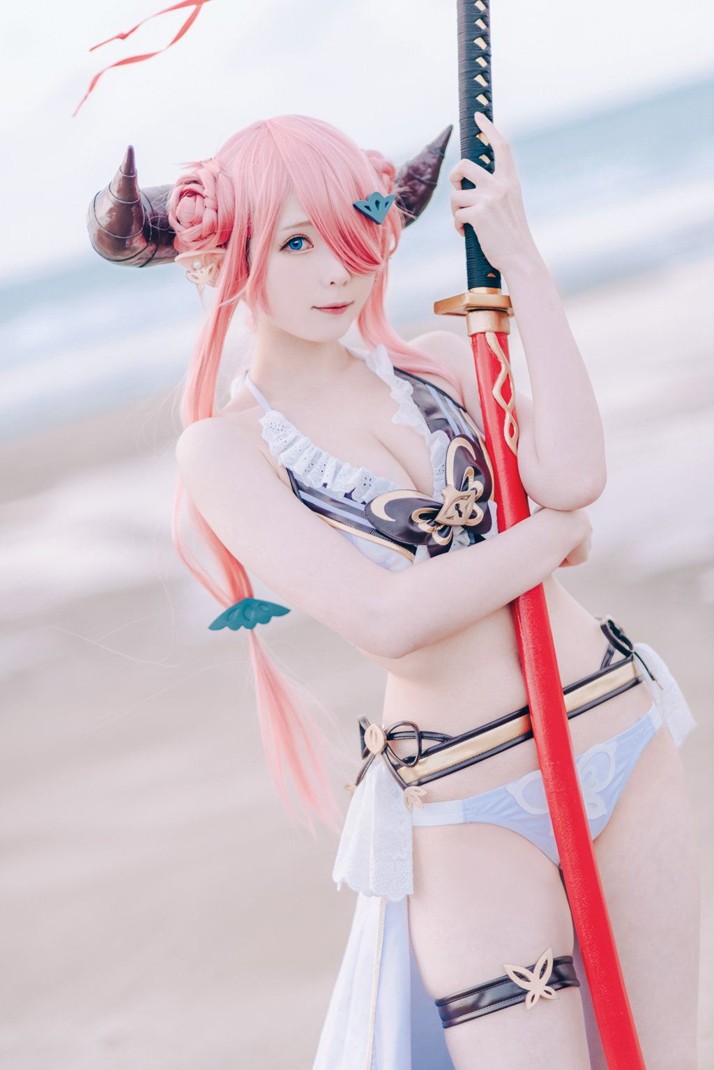 网紅Coser@霜月shimo 碧蓝幻想 娜尔梅亚 [95P-123MB] 网红写真-第2张