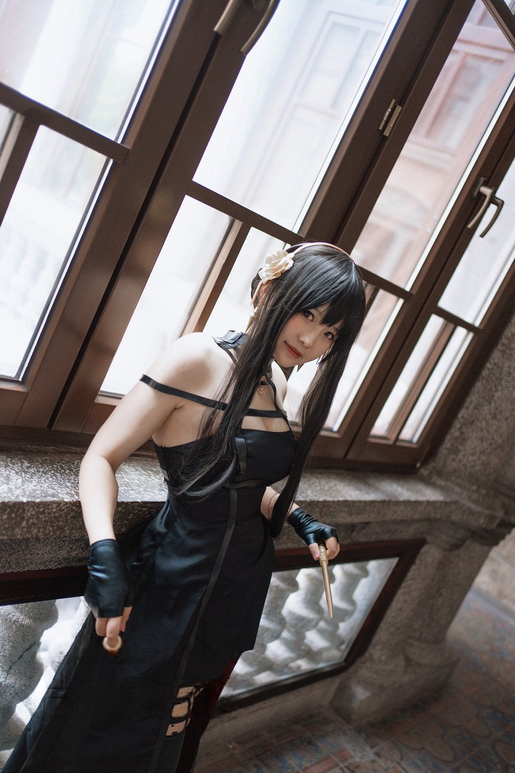 人气Coser@阿半今天很开心 间谍过家家 约尔 [53P/466MB] 网红写真-第2张