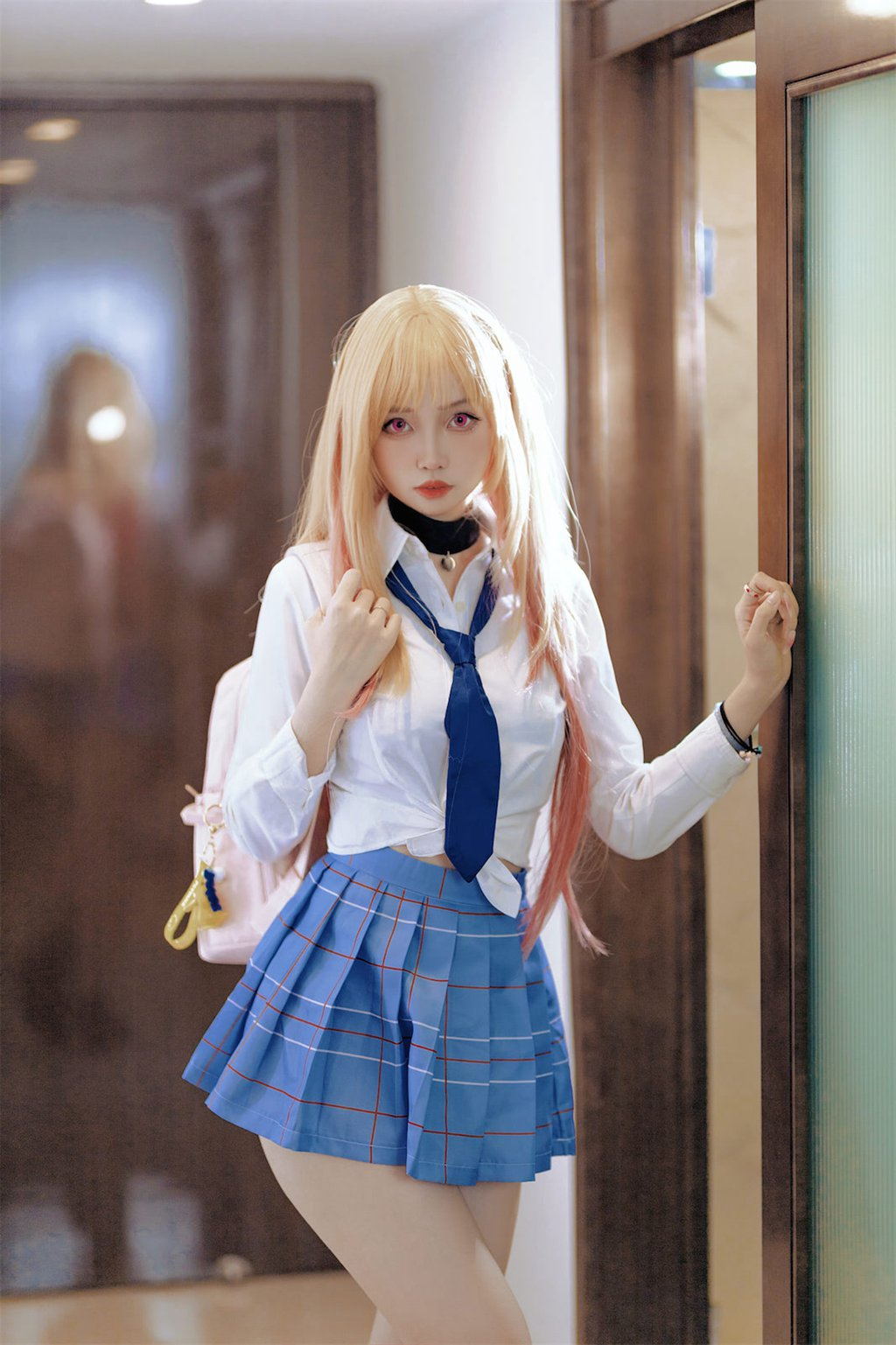 摄影博主@洛桑w伊梓  喜多川海梦[33P-1V-83M] 网红写真-第2张