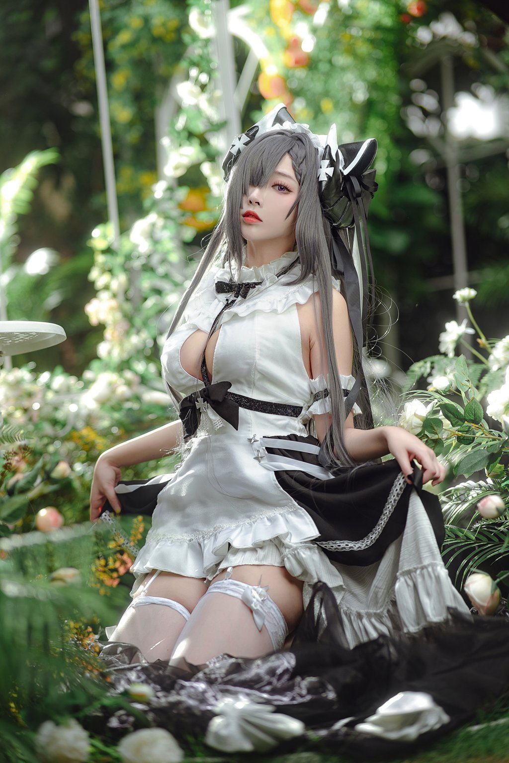 网红Coser@宮本桜  奥古斯特女仆装[20P-252.1M] 网红写真-第3张