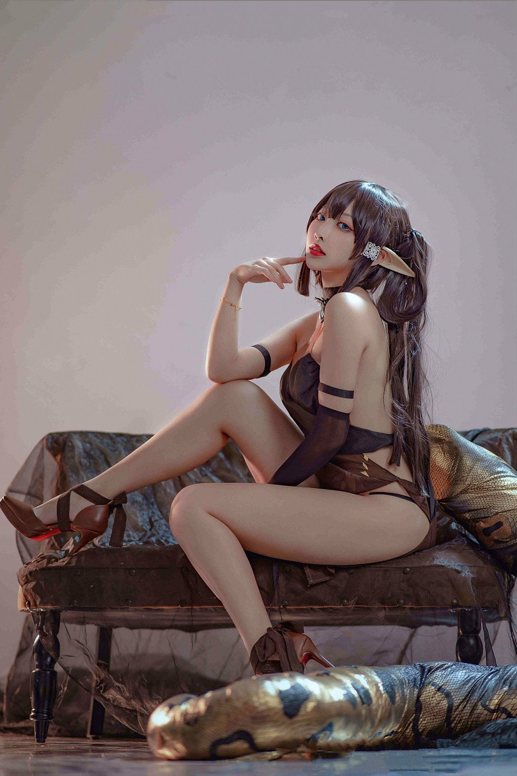 网红Coser@宮本桜 森蚺同人[26P-298.5M] 网红写真-第2张