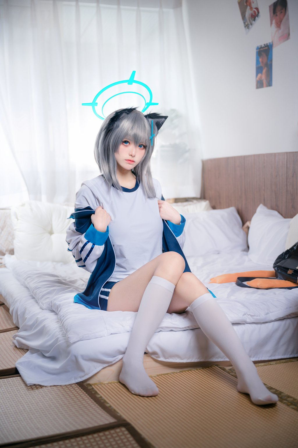 网红Coser@九柒喵 – 体操服白子[17P-67.6M] 网红写真-第2张