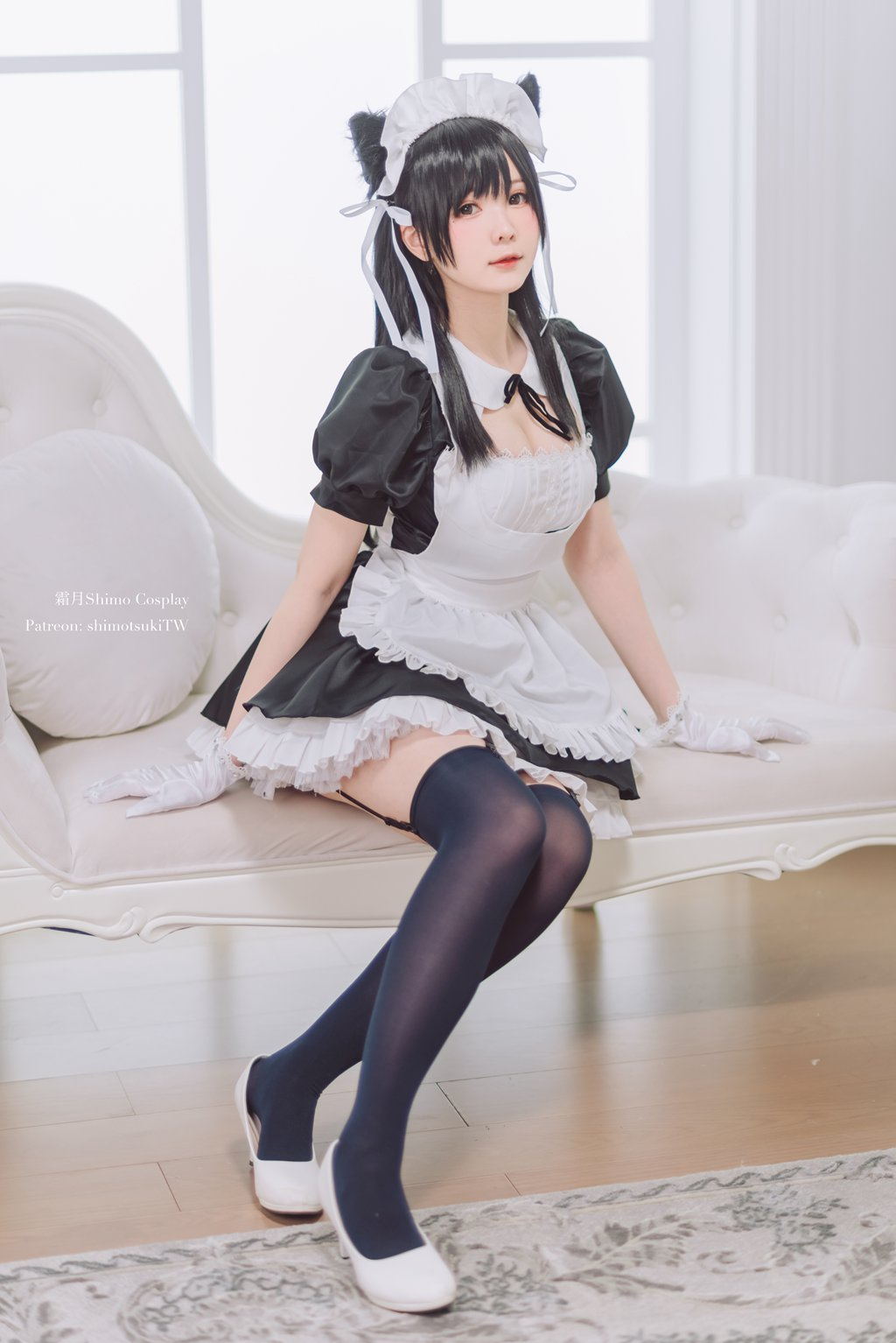 网紅Coser@霜月shimo 爱宕女仆 [18P-174MB] 网红写真-第1张