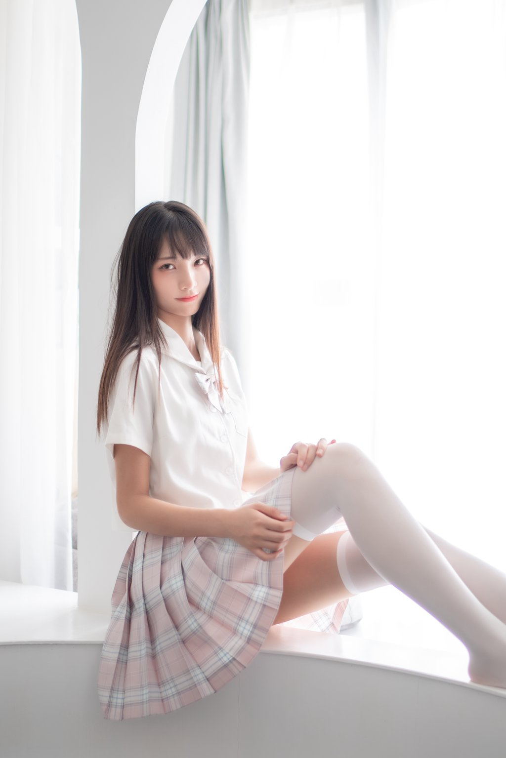 网紅Coser@西呱呀呀呀 – JK校服2[39P-181M] 网红写真-第1张