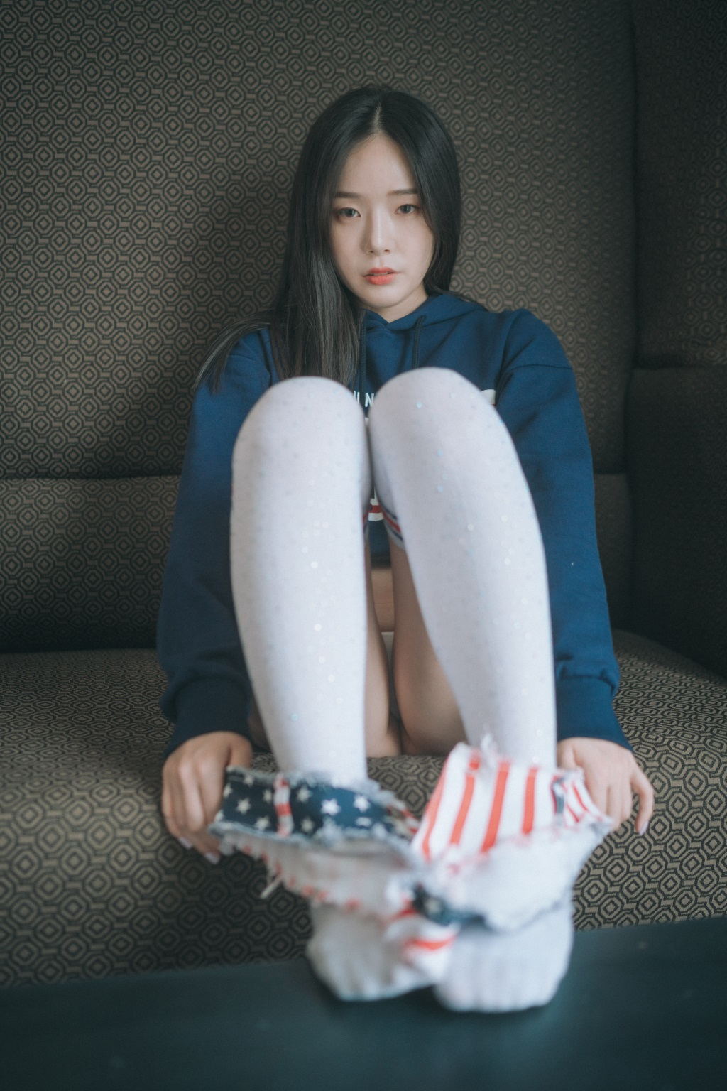 韩模写真@[DJAWA] NO.213 Pia – The Stars and Stripes[83P-2.07G] 其它写真-第1张