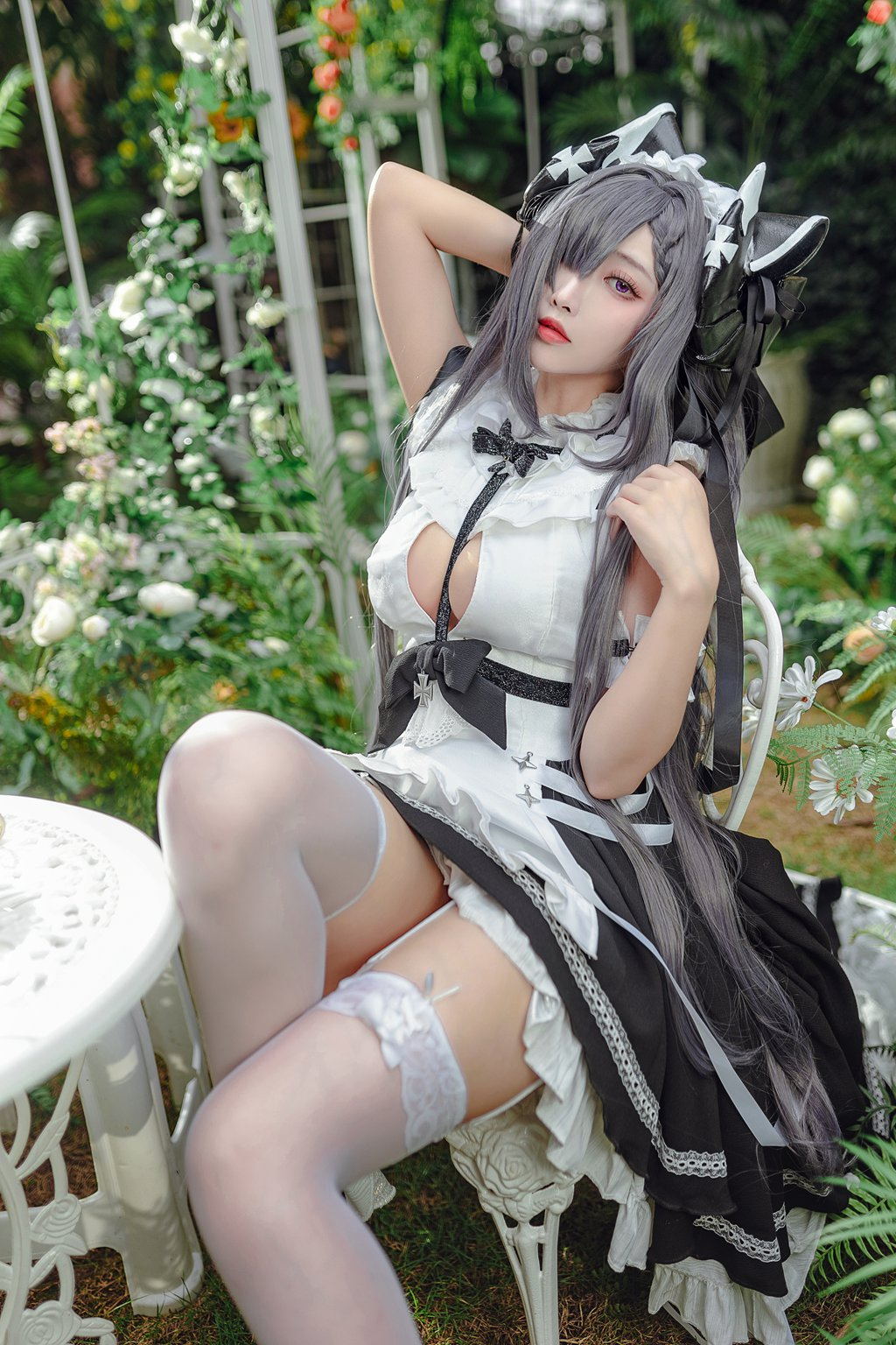 网红Coser@宮本桜  奥古斯特女仆装[20P-252.1M] 网红写真-第2张
