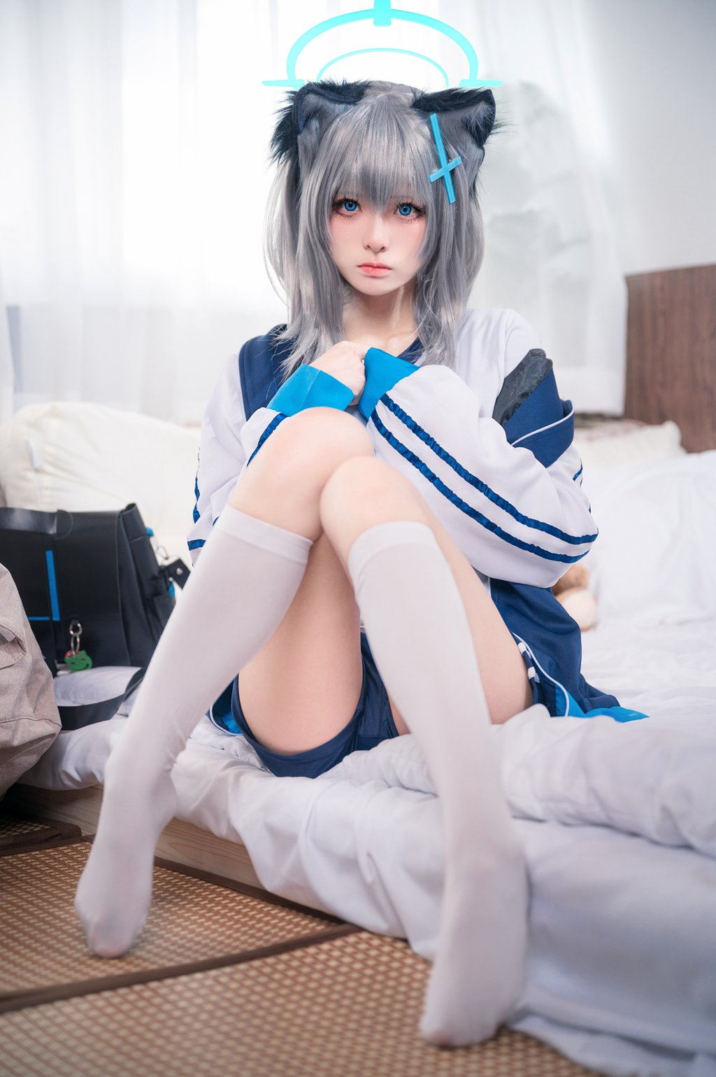网红Coser@九柒喵 – 体操服白子[17P-67.6M] 网红写真-第1张
