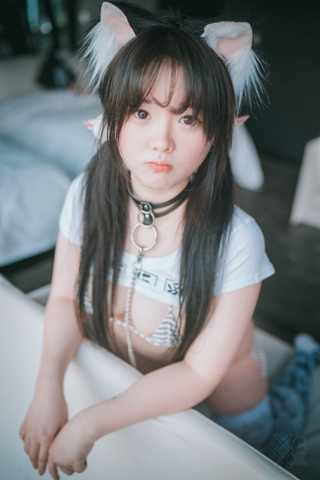 韩模写真@[DJAWA] NO.170 Aya – Tamed Wolfgirl [51P/370MB] 其它写真-第1张