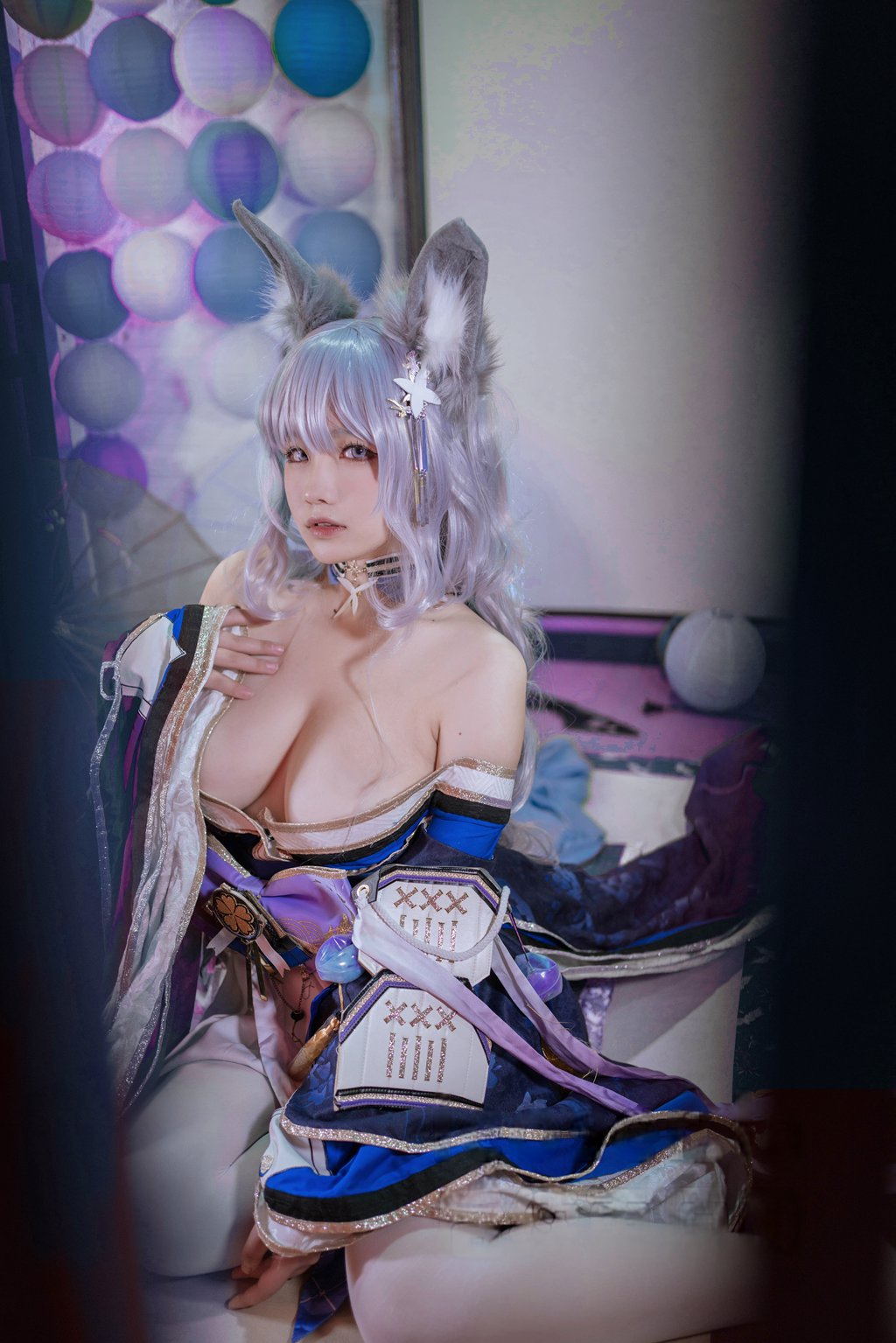 人气Coser@阿半今天很开心 碧蓝航线 信浓 [21P/153MB] 网红写真-第2张