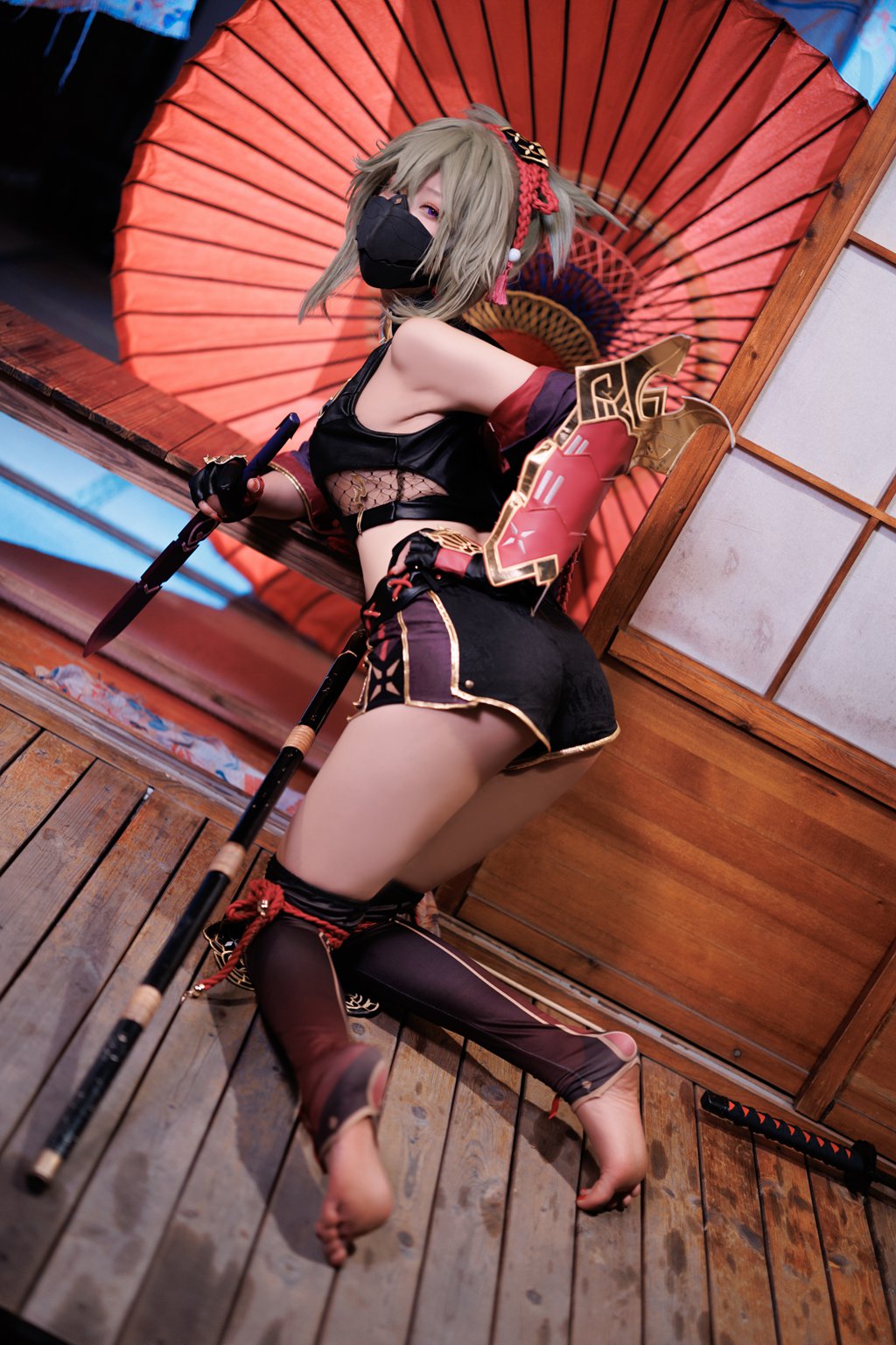 动漫博主@封疆疆 原神 久岐忍[26P-229M] 网红写真-第4张