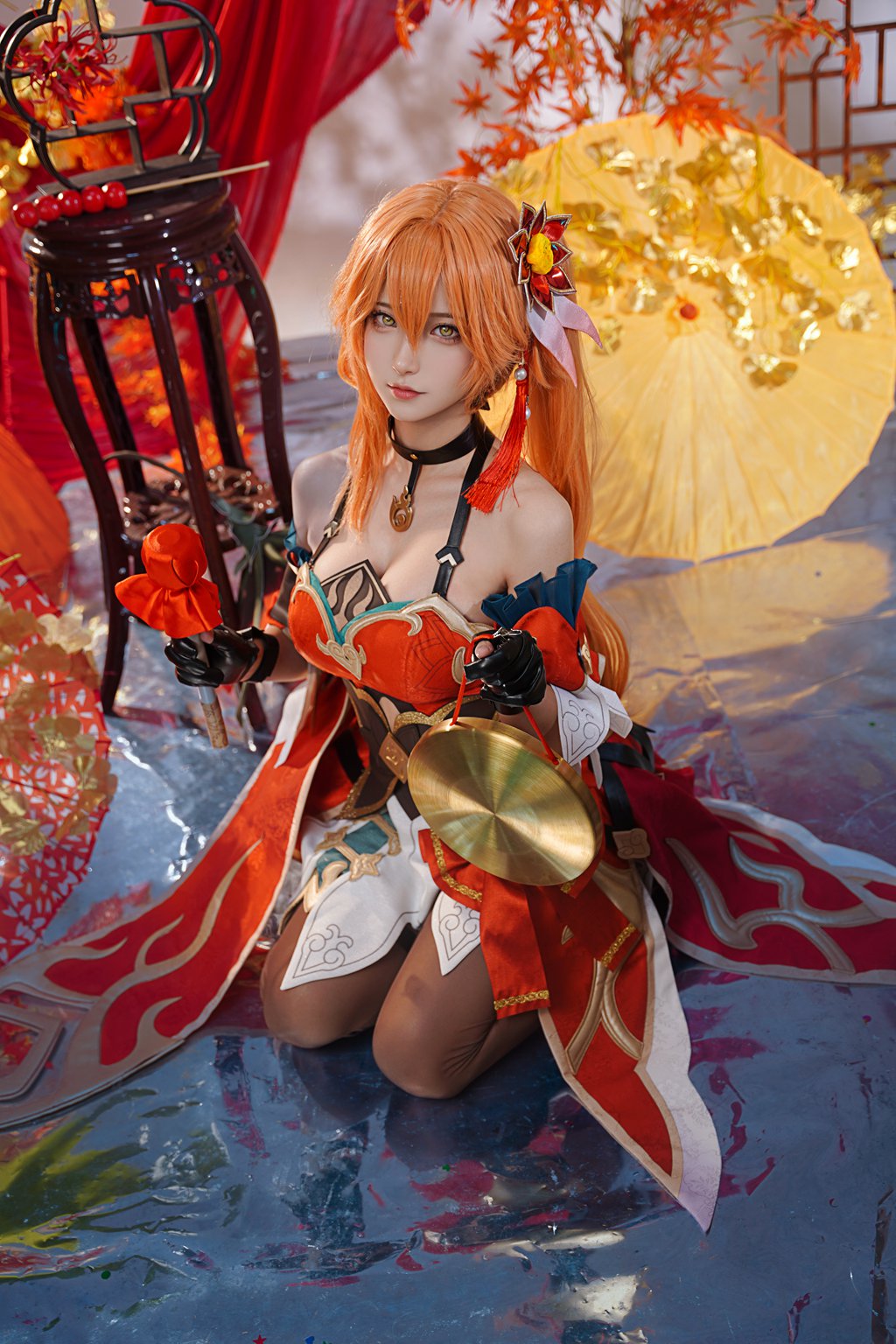 网红Coser@Seya-狮砸 –崩坏：星穹铁道 托帕[9P-104M] 网红写真-第4张
