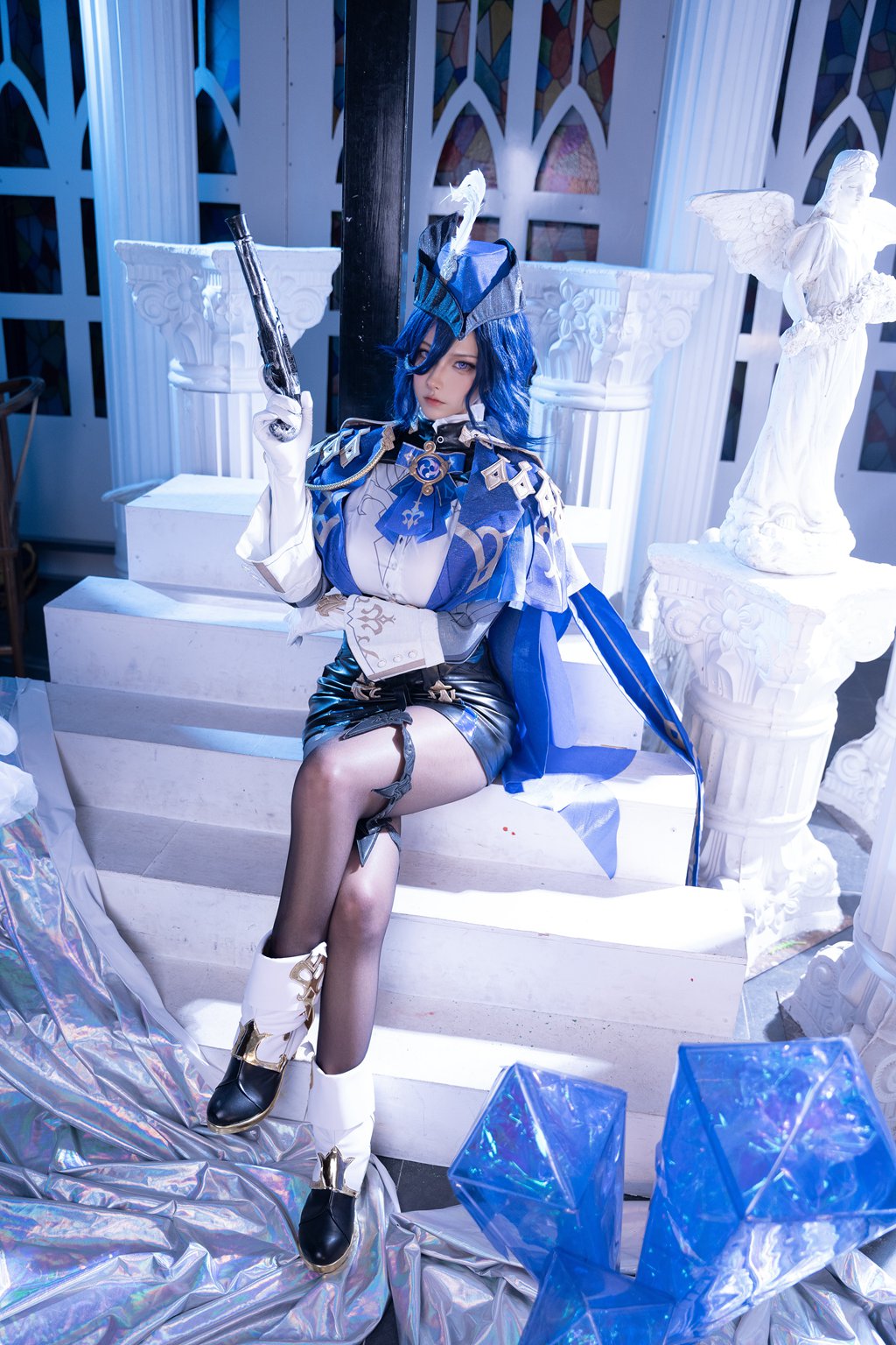 网红Coser@Seya-狮砸 –久岐忍 克洛琳德 凌华[21P-208.1M] 网红写真-第4张