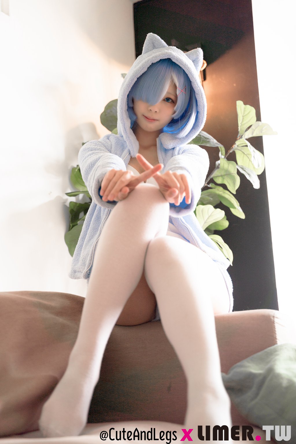 Limerence 异世界新人之之初次Re小猫咪睡衣雷姆 [140P/1V/1.44GB] Limerence-第4张