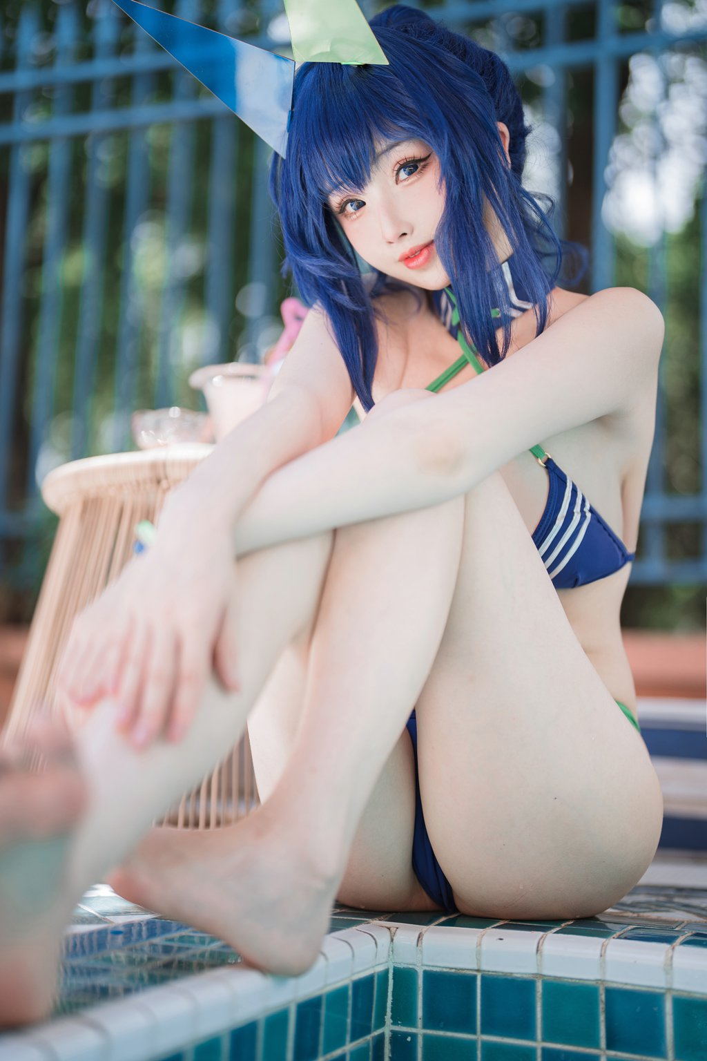 知名动漫Coser@rioko凉凉子 碧蓝航线 花园 [40P/1V/618MB] 网红写真-第4张