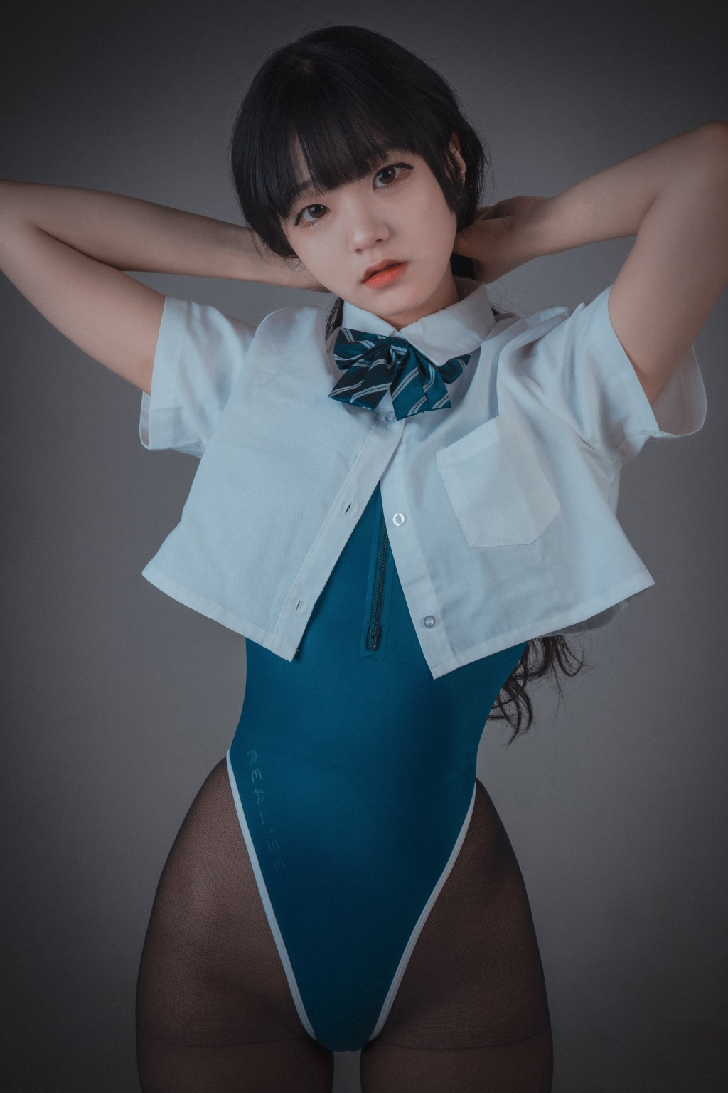 韩模写真@[DJAWA] NO.231 Jenny – Swimming Lesson #10 (Full) [111P/1.5G] 其它写真-第3张