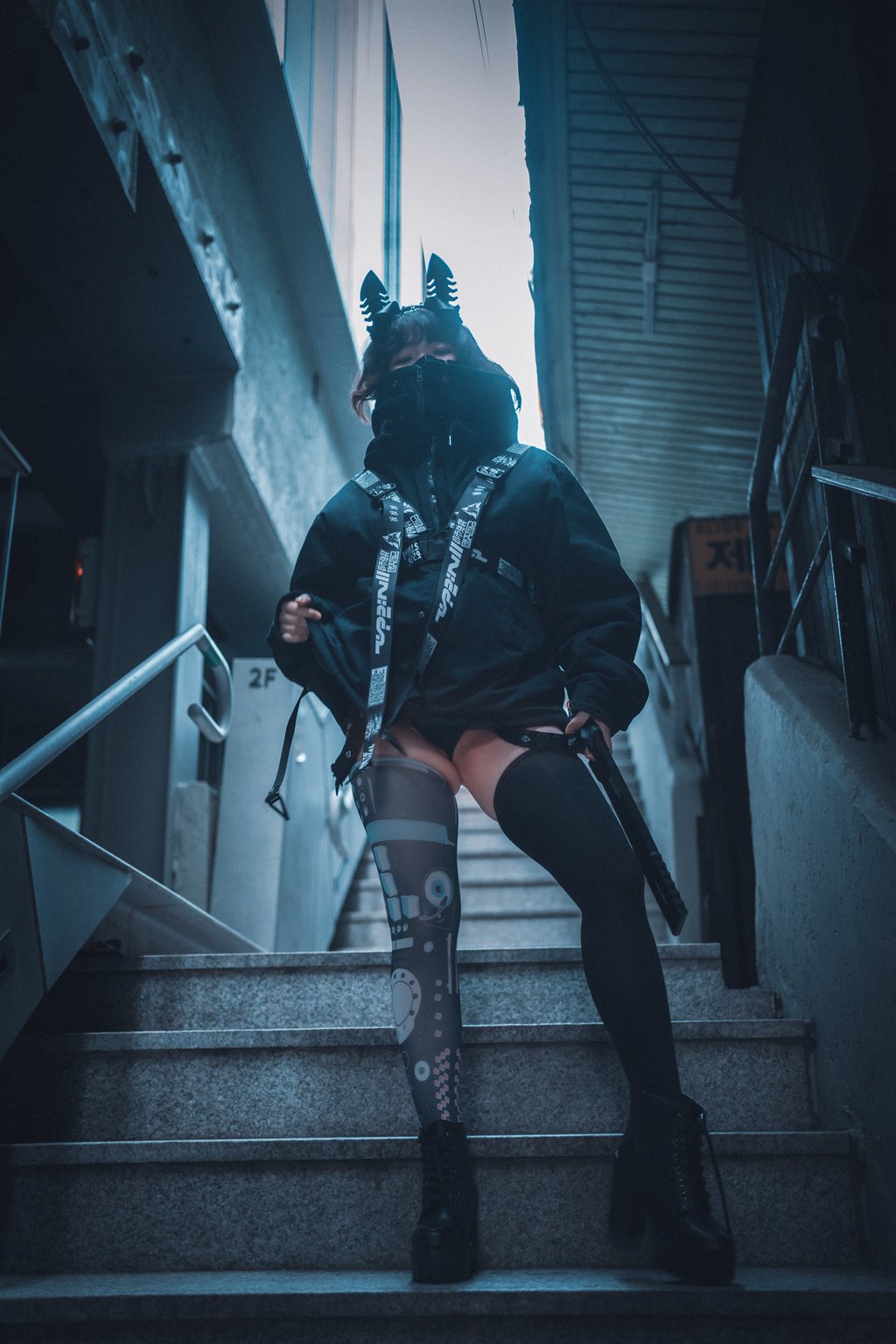 韩模写真@[DJAWA] NO.232 Mimmi – Rudy Codename Wolfgirl [201P/289MB] 其它写真-第4张