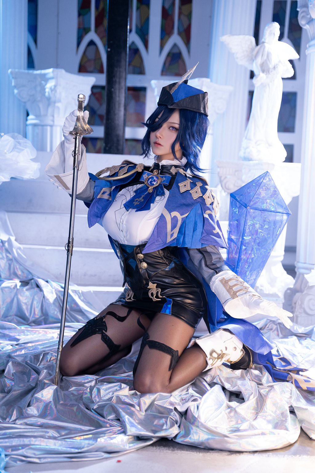 网红Coser@Seya-狮砸 –久岐忍 克洛琳德 凌华[21P-208.1M] 网红写真-第3张