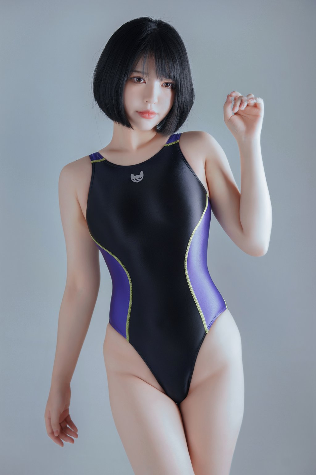 微博人气Coser@半半子 竞泳 [36P-58MB] 网红写真-第3张