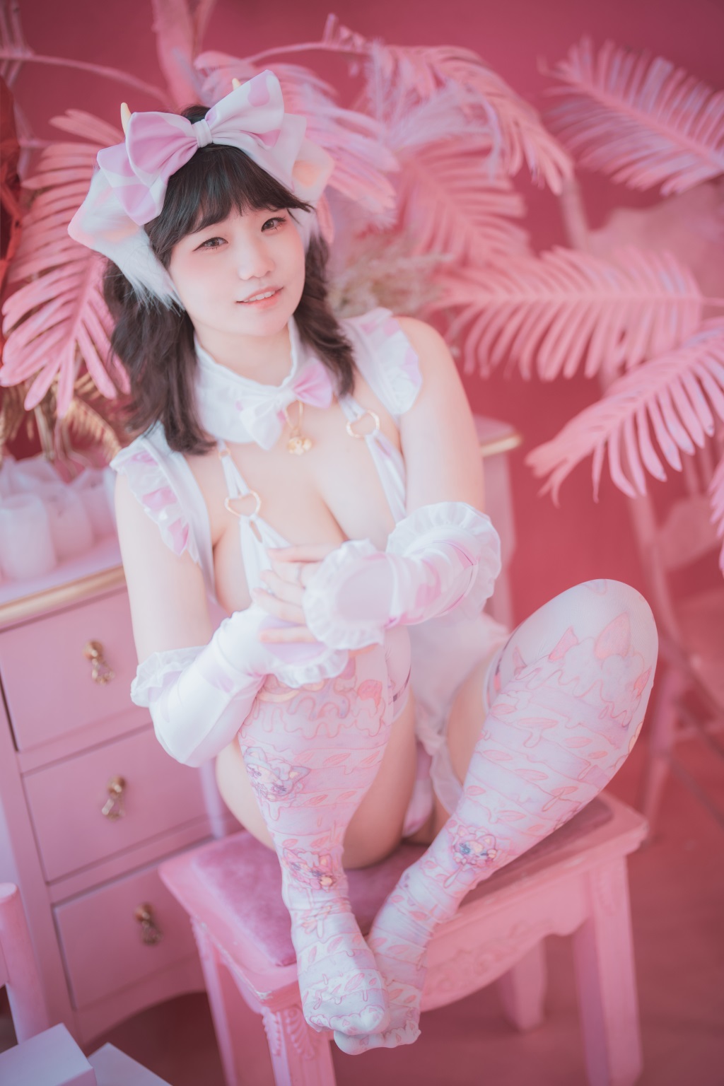 韩模写真@[DJAWA] NO.245 Mimmi – Cream Cow Milk (+S.Ver) [164P/810MB] 其它写真-第3张