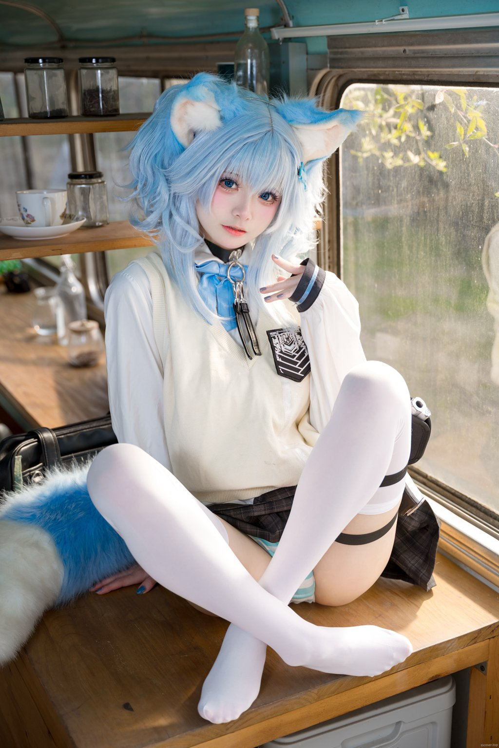 人气Coser@九柒喵 超高校级心跳物语 (少女前线) [20P/92MB] 网红写真-第3张