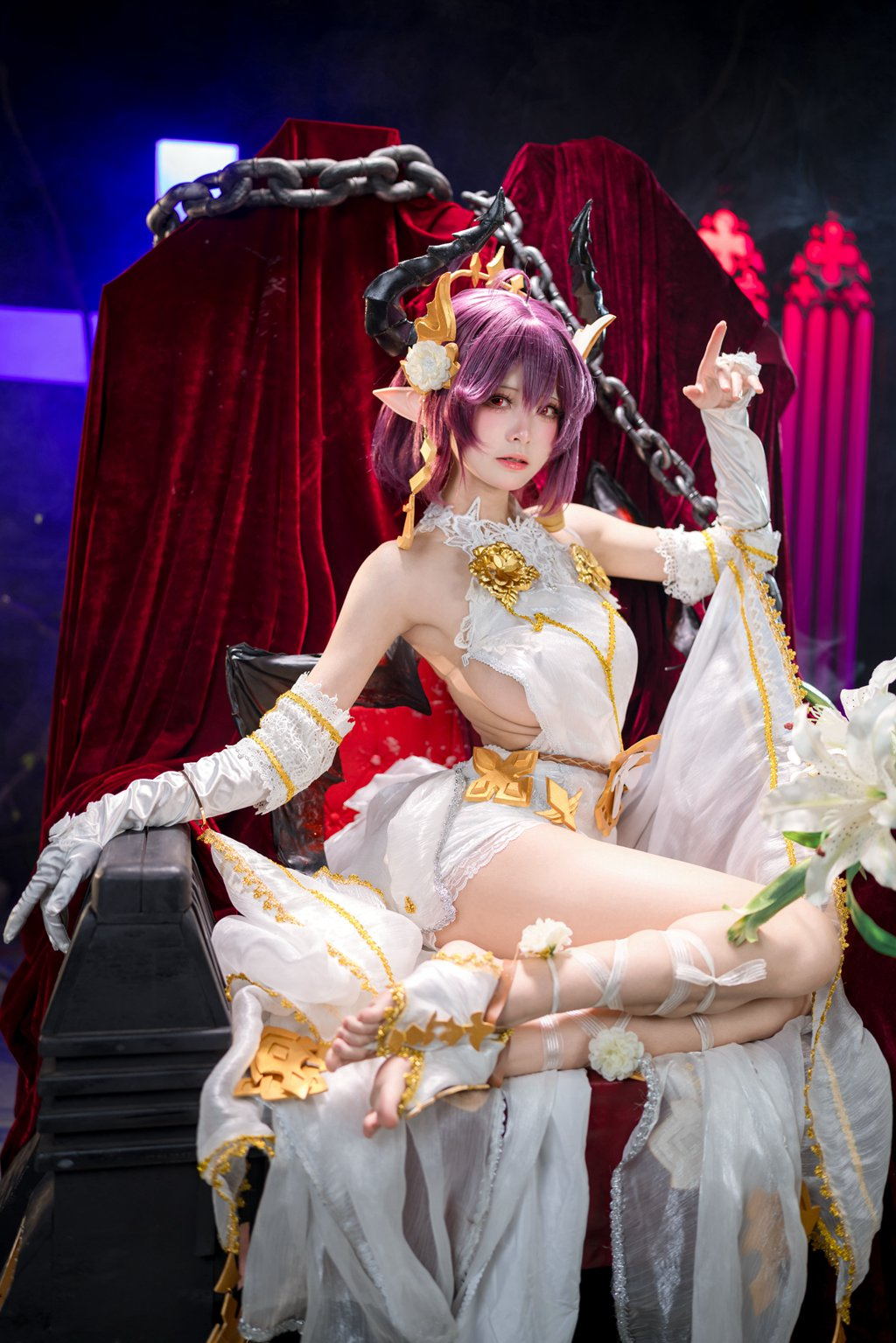 人气Coser@九柒喵 龙姬 [32P/234MB] 网红写真-第3张