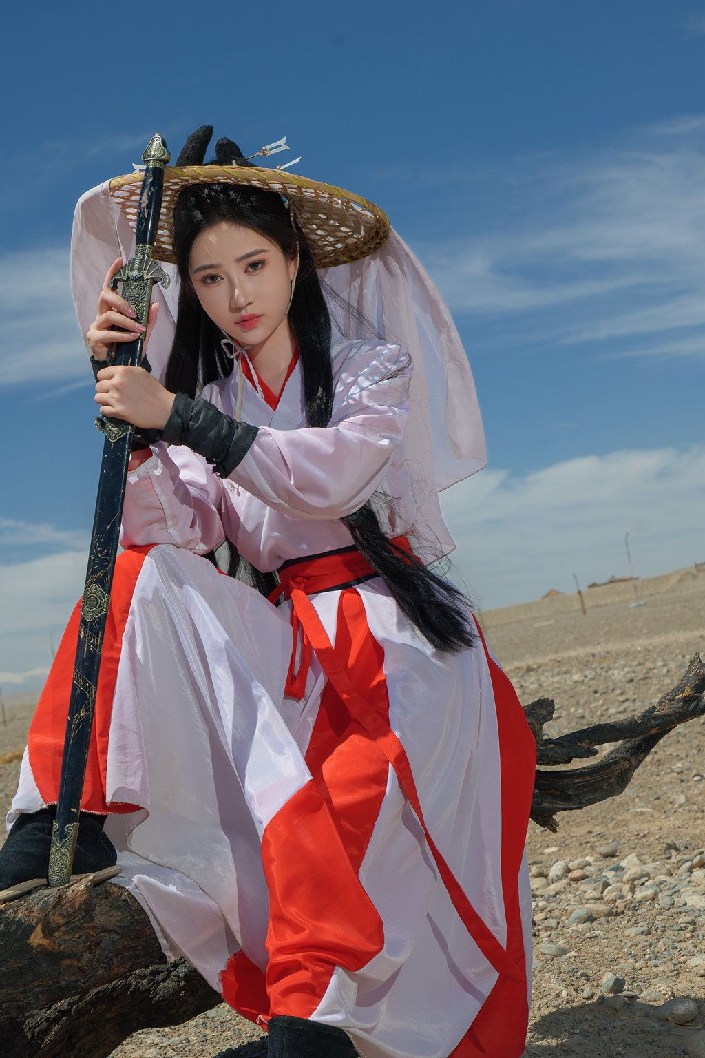 人气美女@年年nnian –青丝诀[80P-554M] 网红写真-第4张