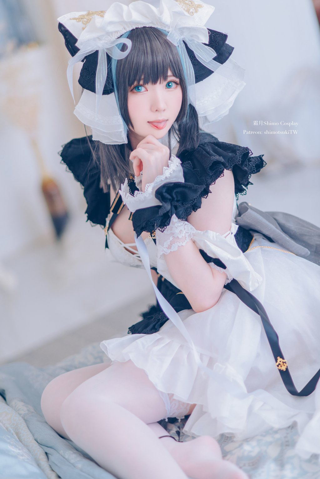 网紅Coser@霜月shimo 碧蓝航线 柴郡 [15P-17MB] 网红写真-第3张