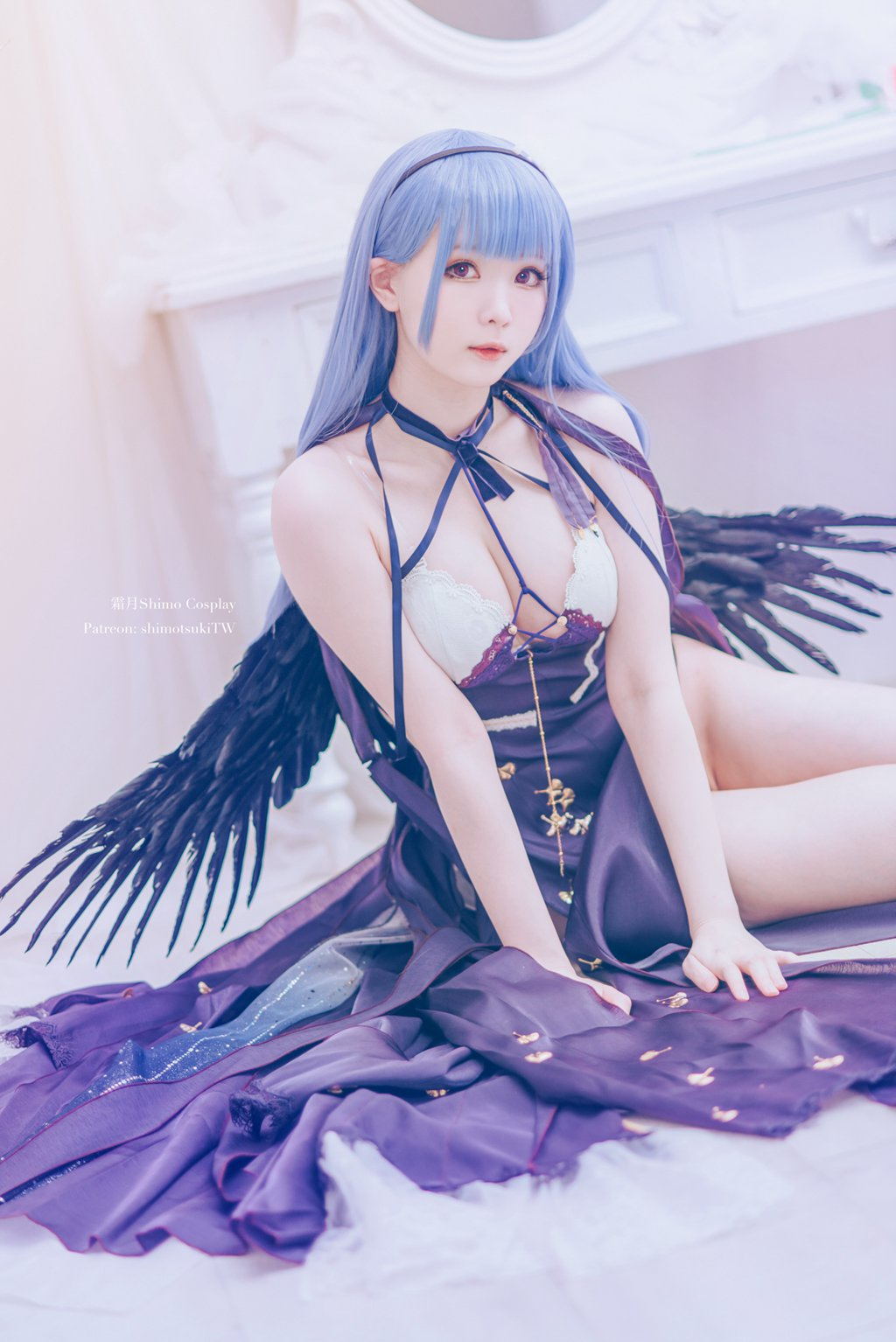 网紅Coser@霜月shimo 碧蓝航线 黛朵 [13P-16MB] 网红写真-第4张