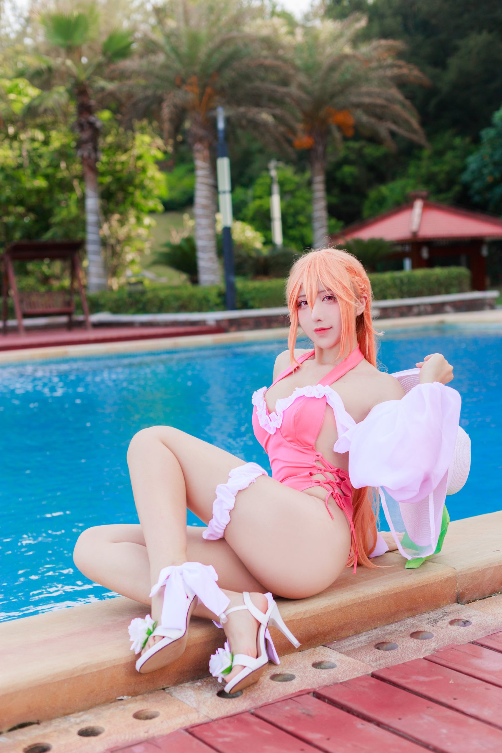 知名动漫博主@九曲Jean 黎塞留泳装 [25P/238MB] 网红写真-第2张