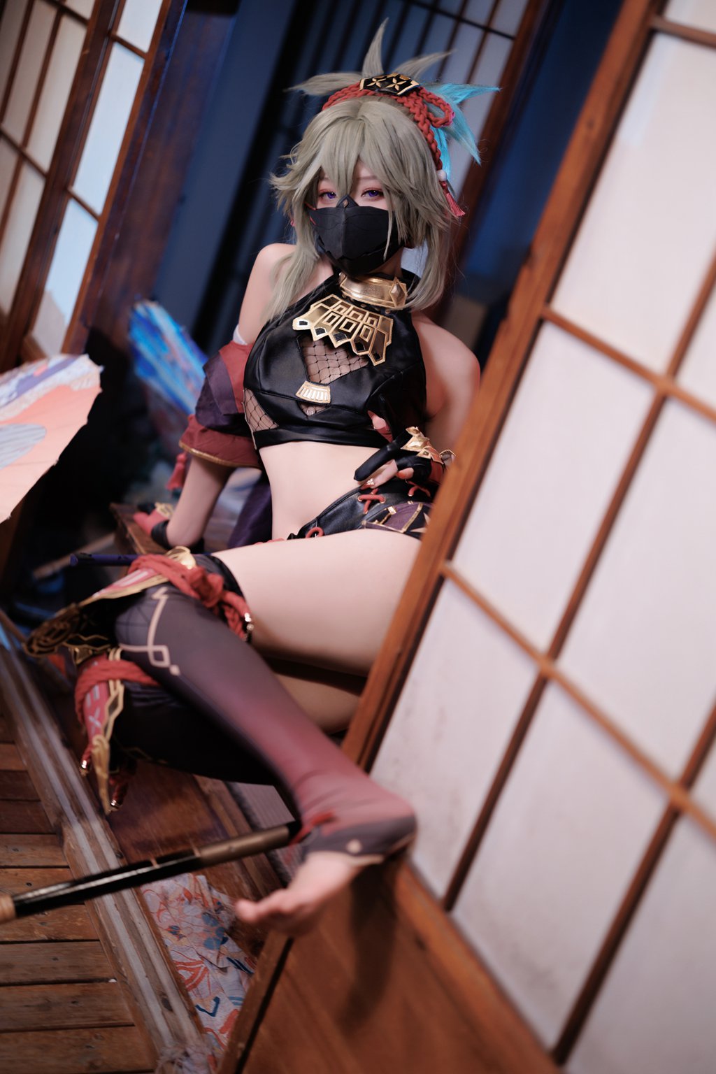 动漫博主@封疆疆 原神 久岐忍[26P-229M] 网红写真-第2张