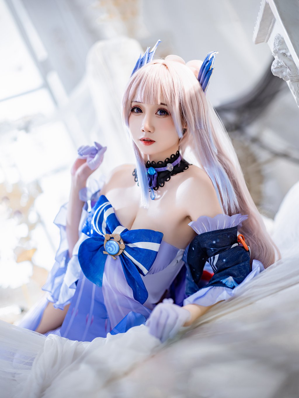 动漫博主@焖焖碳 珊瑚宮心海[15P-491M] 网红写真-第2张