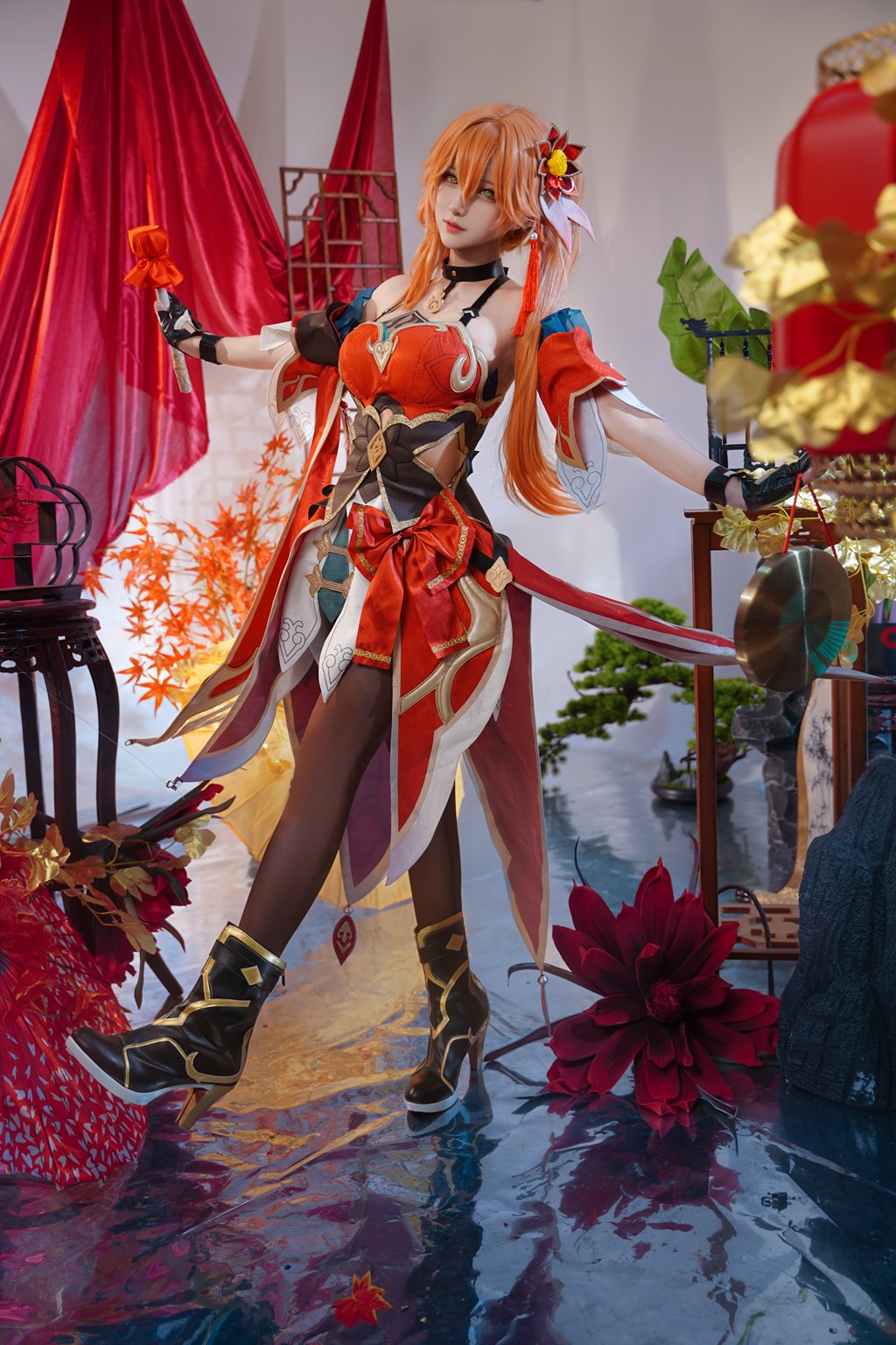 网红Coser@Seya-狮砸 –崩坏：星穹铁道 托帕[9P-104M] 网红写真-第2张