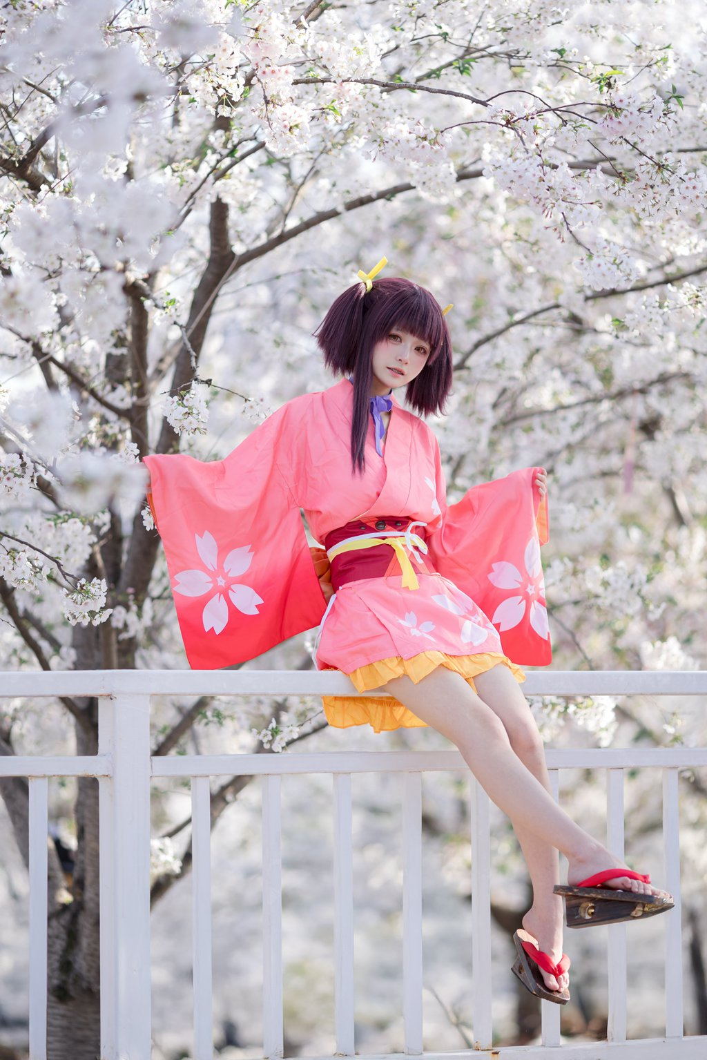 人气Coser@九柒喵 甲铁城的卡巴内瑞 无名和服 [34P/145MB] 网红写真-第2张