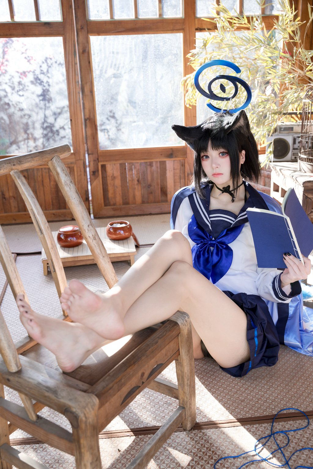 人气Coser@九柒喵 桐生桔梗 [88P/472MB] 网红写真-第2张