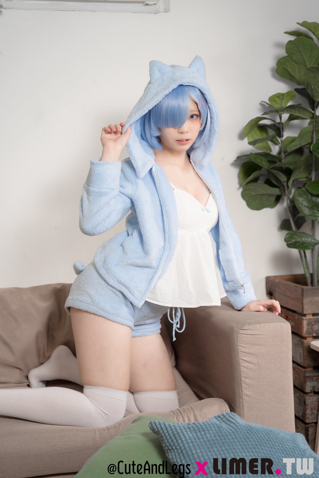 Limerence 异世界新人之之初次Re小猫咪睡衣雷姆 [140P/1V/1.44GB] Limerence-第2张