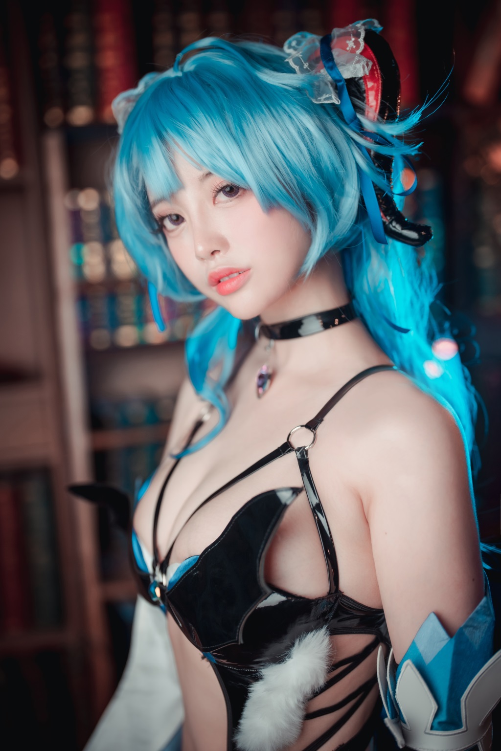 韩模写真@[DJAWA] NO.228 ZziZzi – Ganyu Succubus [59P/1.56GB] 其它写真-第1张