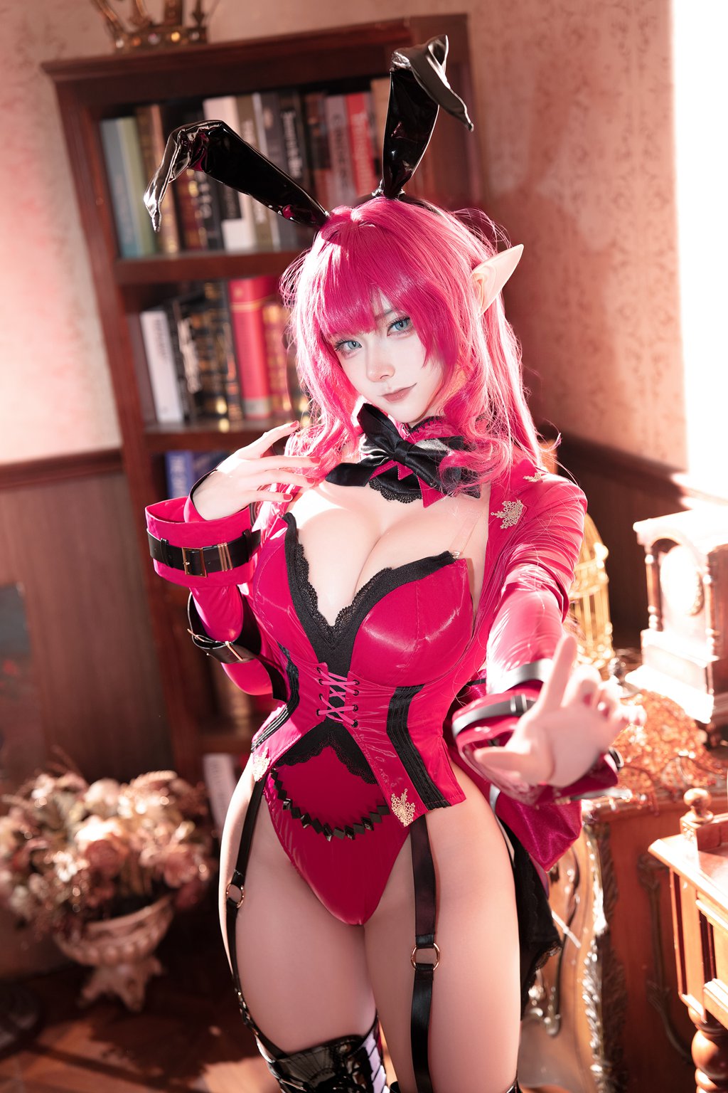 网红Coser@Seya-狮砸 – 妖精骑士 520精灵骑士[16P-176.7M] 网红写真-第2张