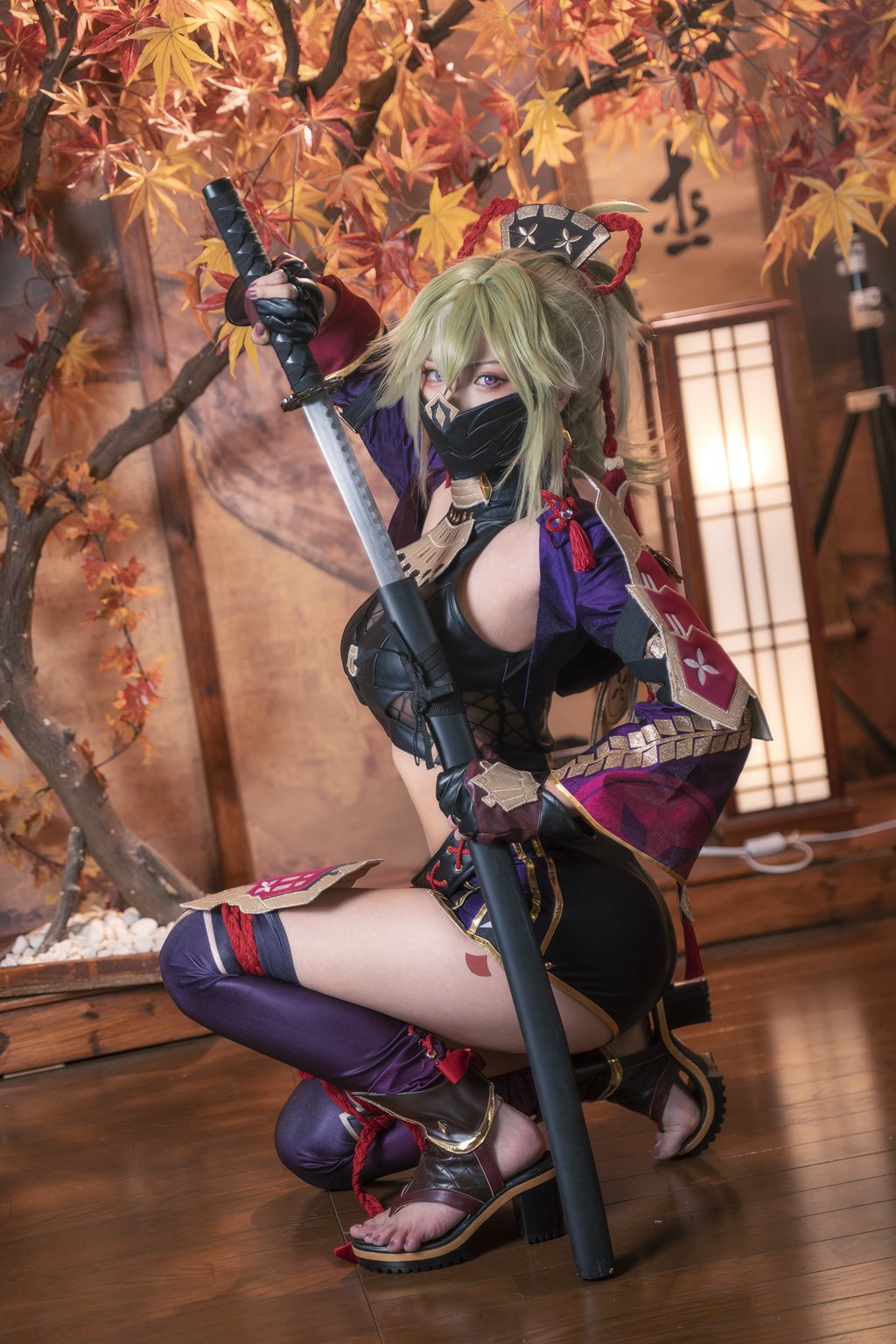 网红Coser@Seya-狮砸 –久岐忍 克洛琳德 凌华[21P-208.1M] 网红写真-第1张