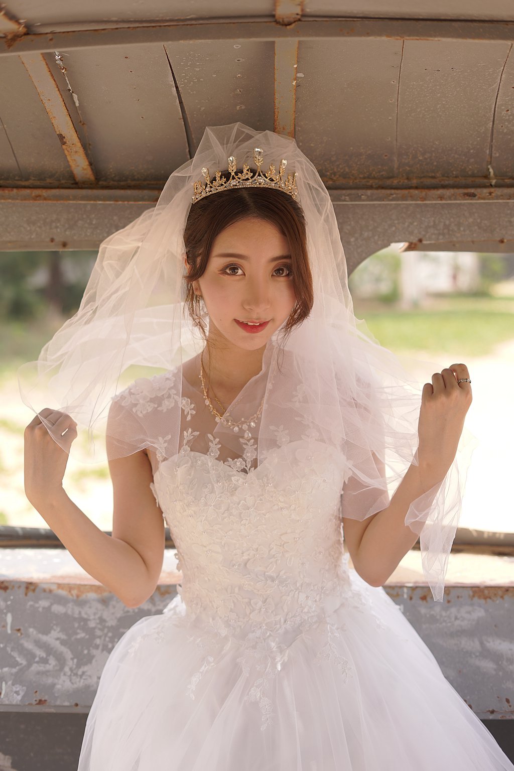 微博红人Coser@黑川 海岛之旅真爱版-婚纱[17P-136.8M] 网红写真-第1张