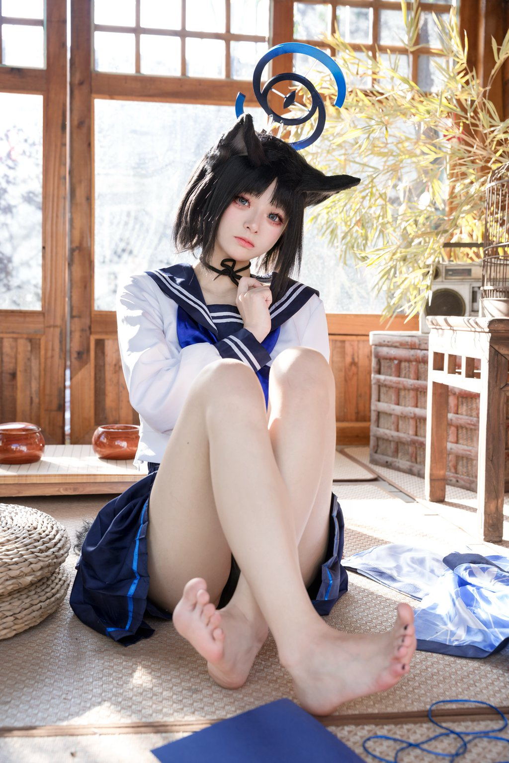 人气Coser@九柒喵 桐生桔梗 [88P/472MB] 网红写真-第1张