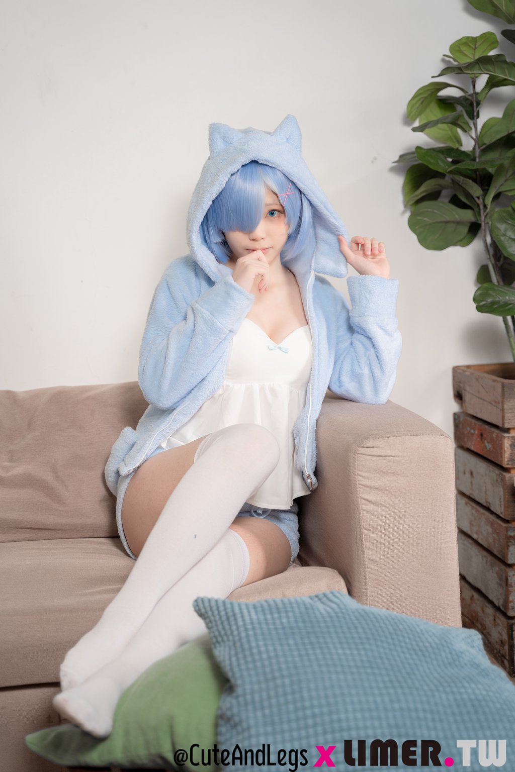 Limerence 异世界新人之之初次Re小猫咪睡衣雷姆 [140P/1V/1.44GB] Limerence-第1张