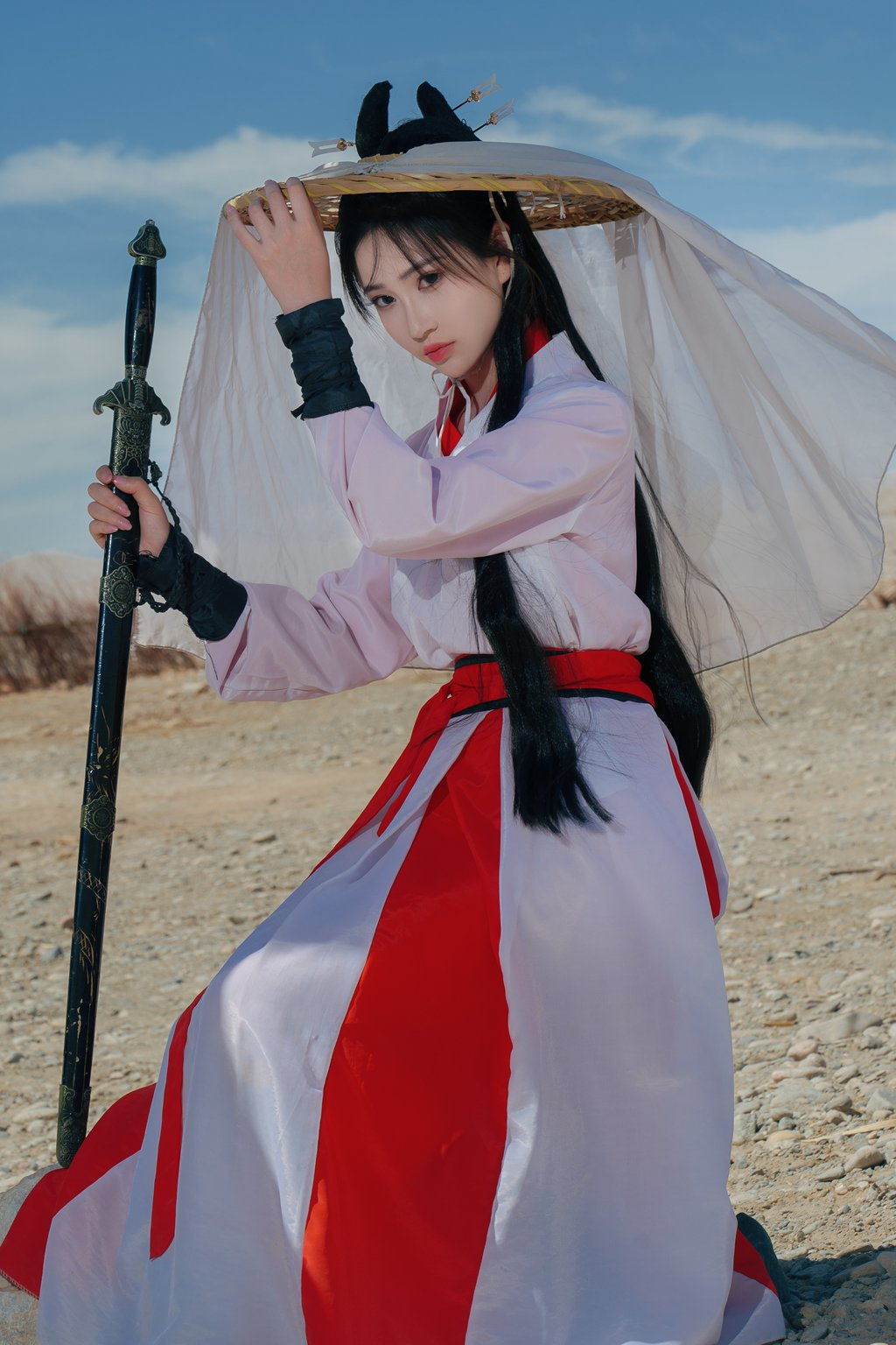 人气美女@年年nnian –青丝诀[80P-554M] 网红写真-第2张